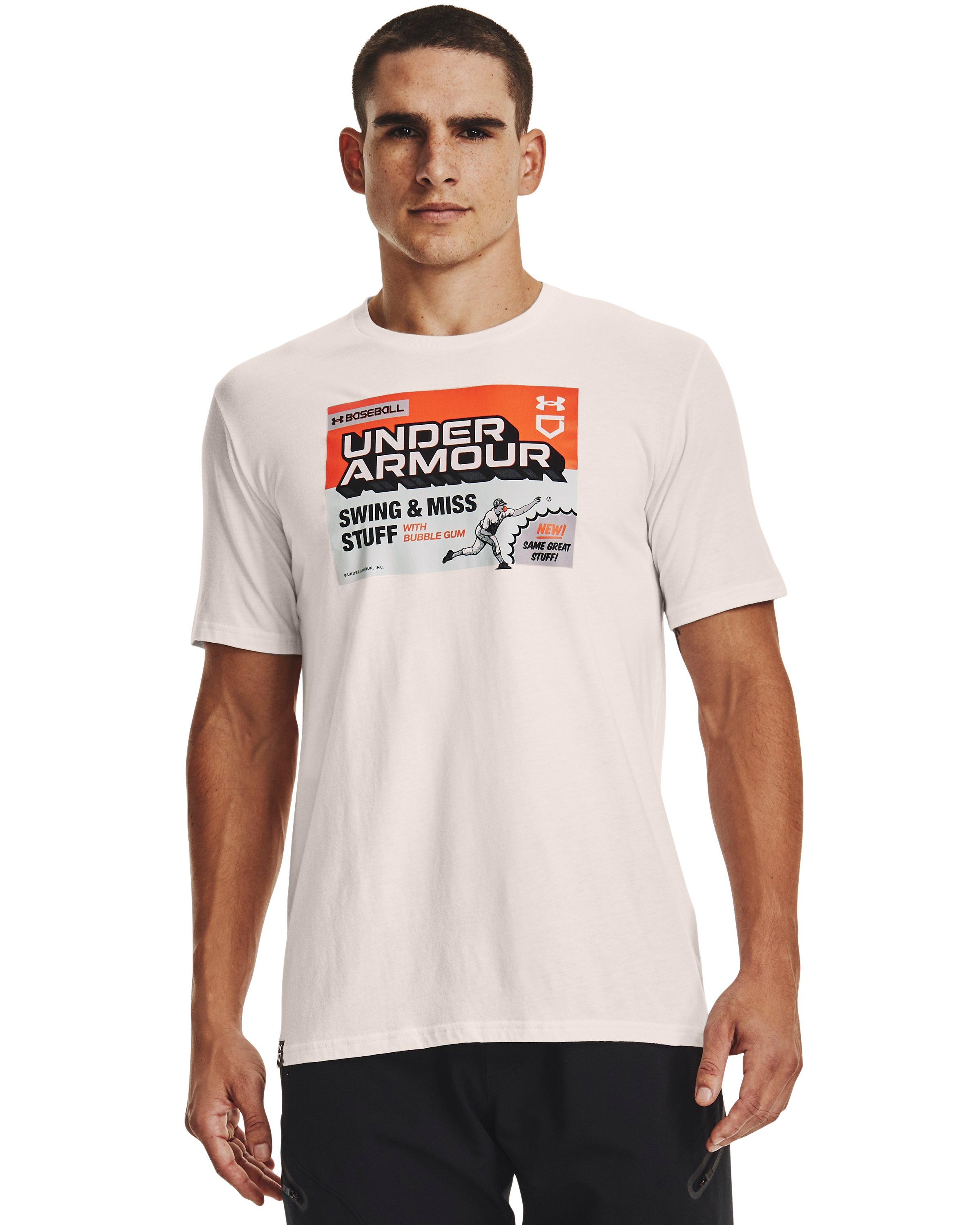 Men's UA Baseball Secret Stuff Short Sleeve  2
