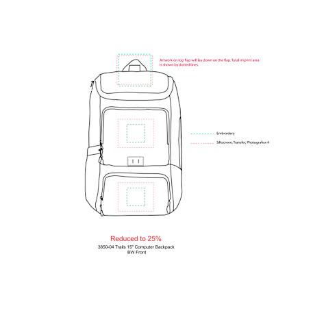 NBN Trails 15" Computer Backpack 20