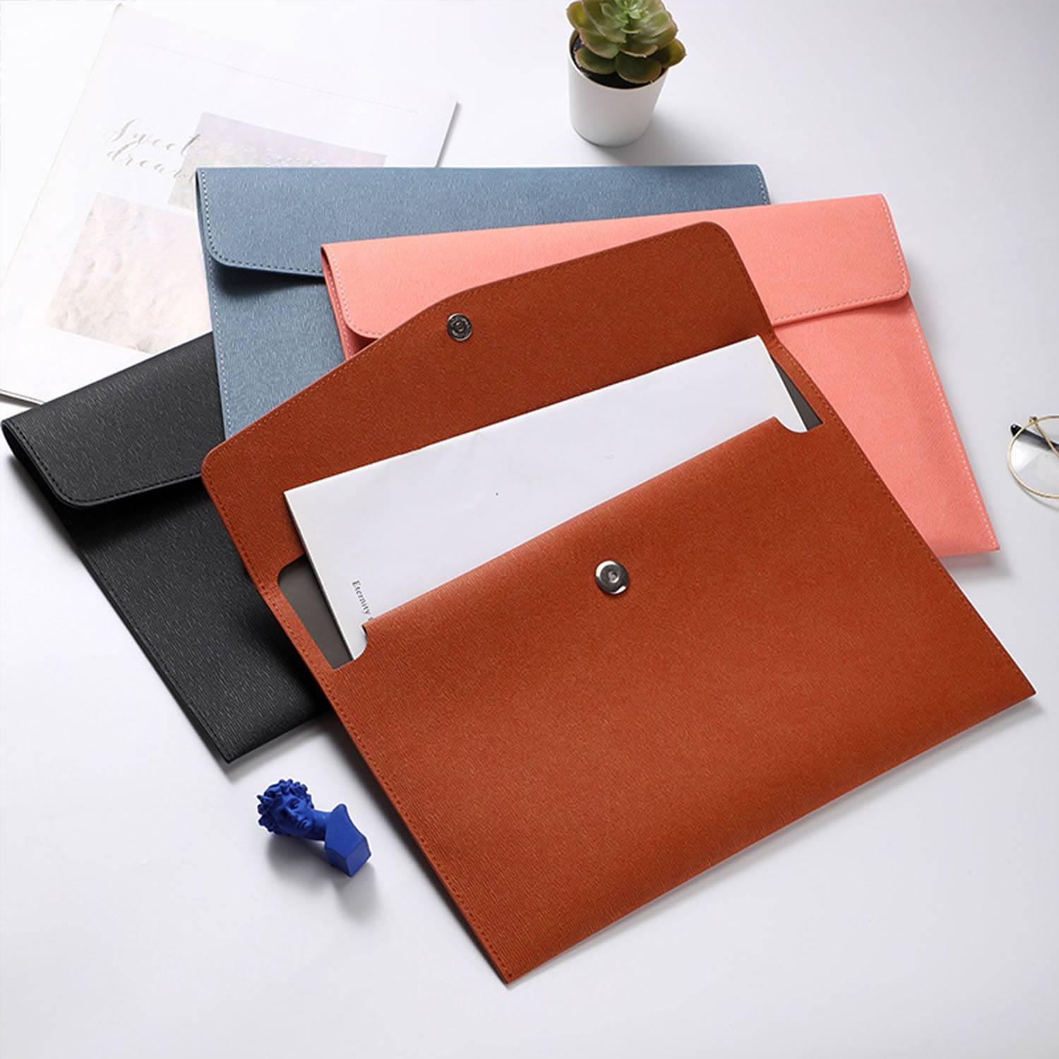 PU large capacity file bag 3