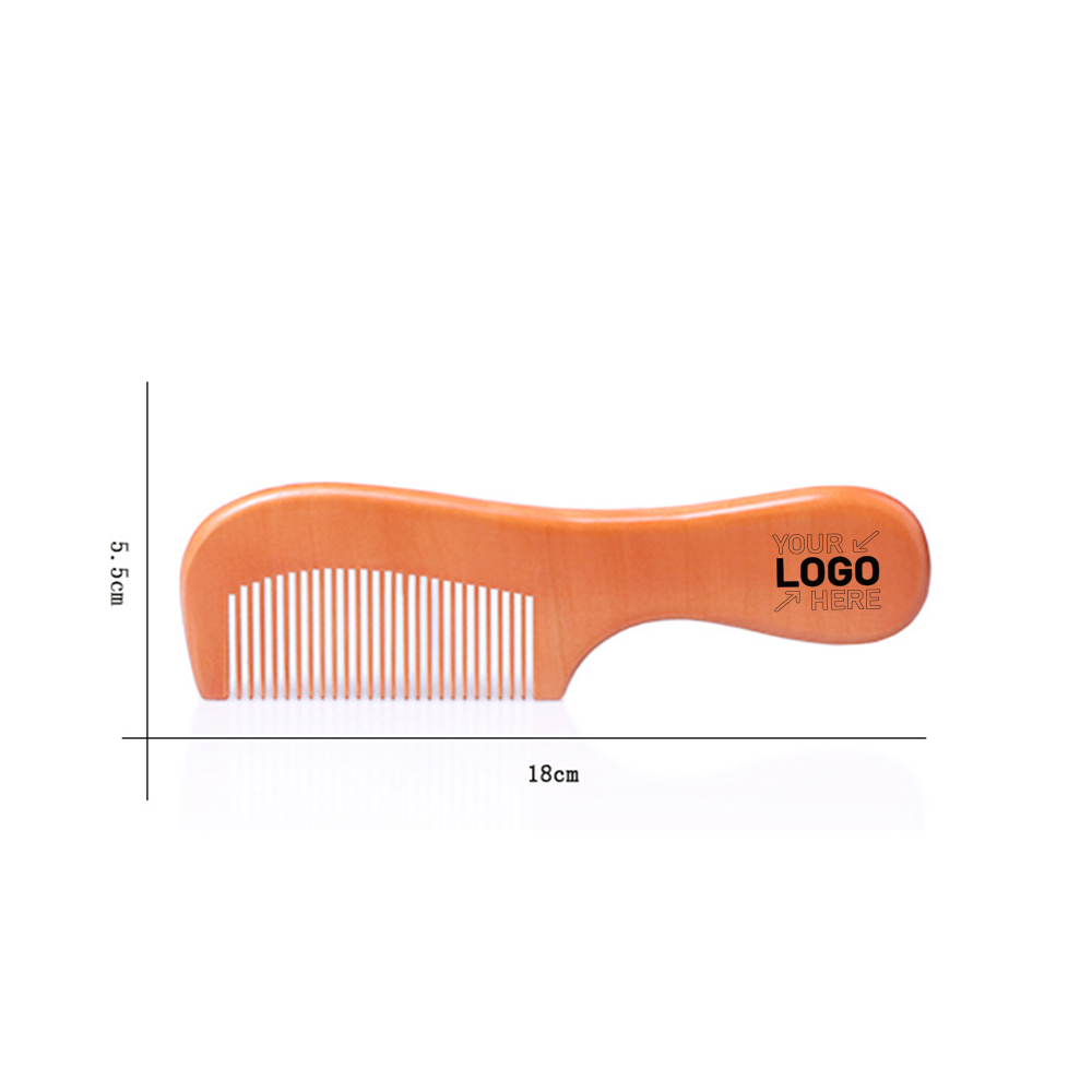 Peach Wood Comb 5