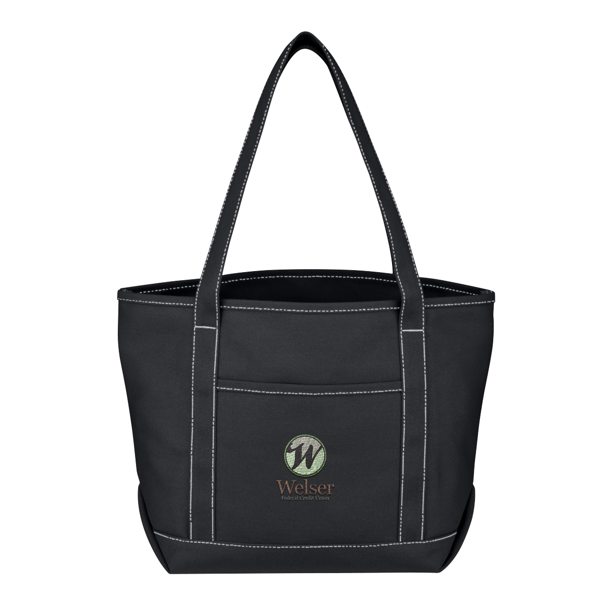 Medium Cotton Canvas Yacht Tote Bag 22