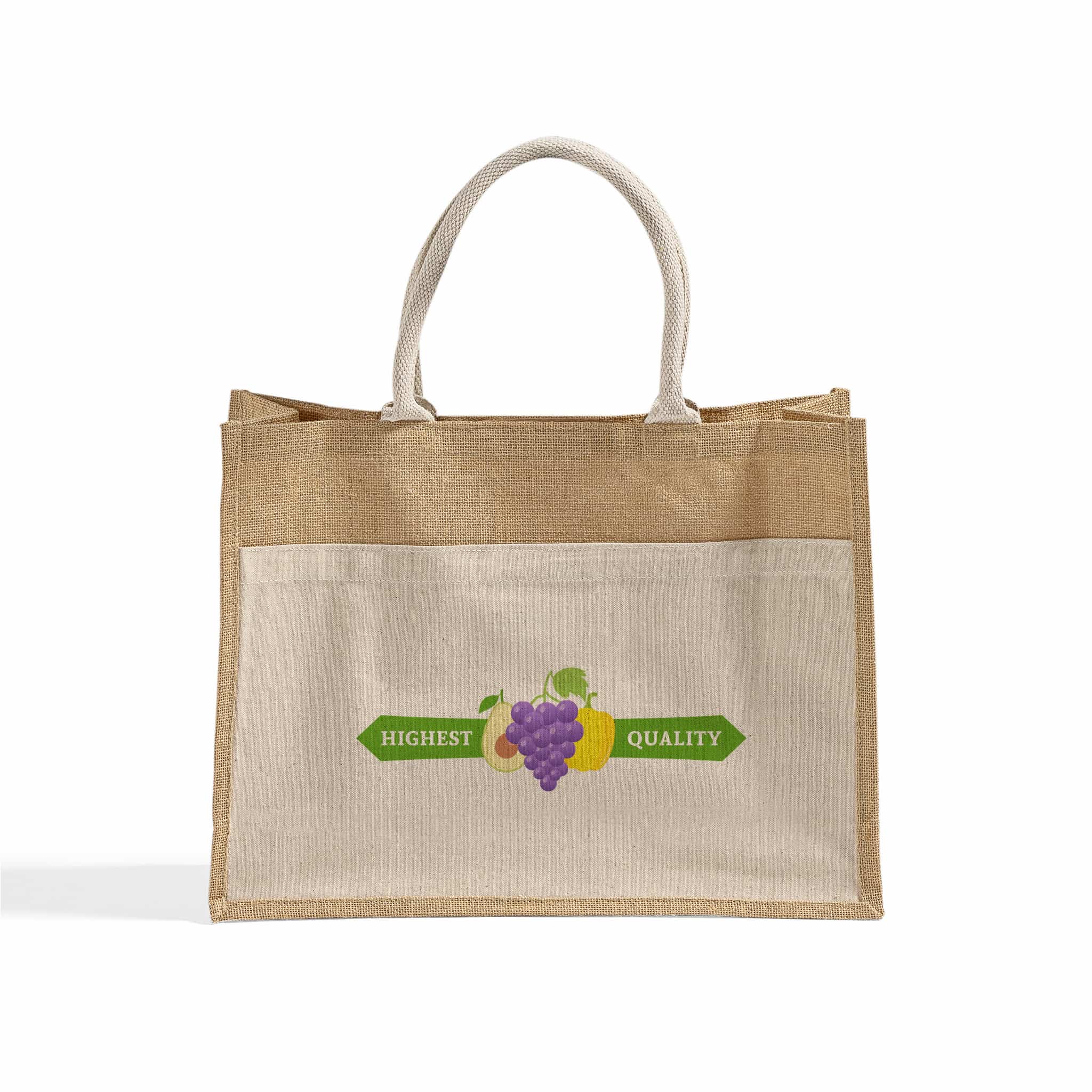 Printer's Favorite Jute Bag, custom tote bag with logo imprint 13
