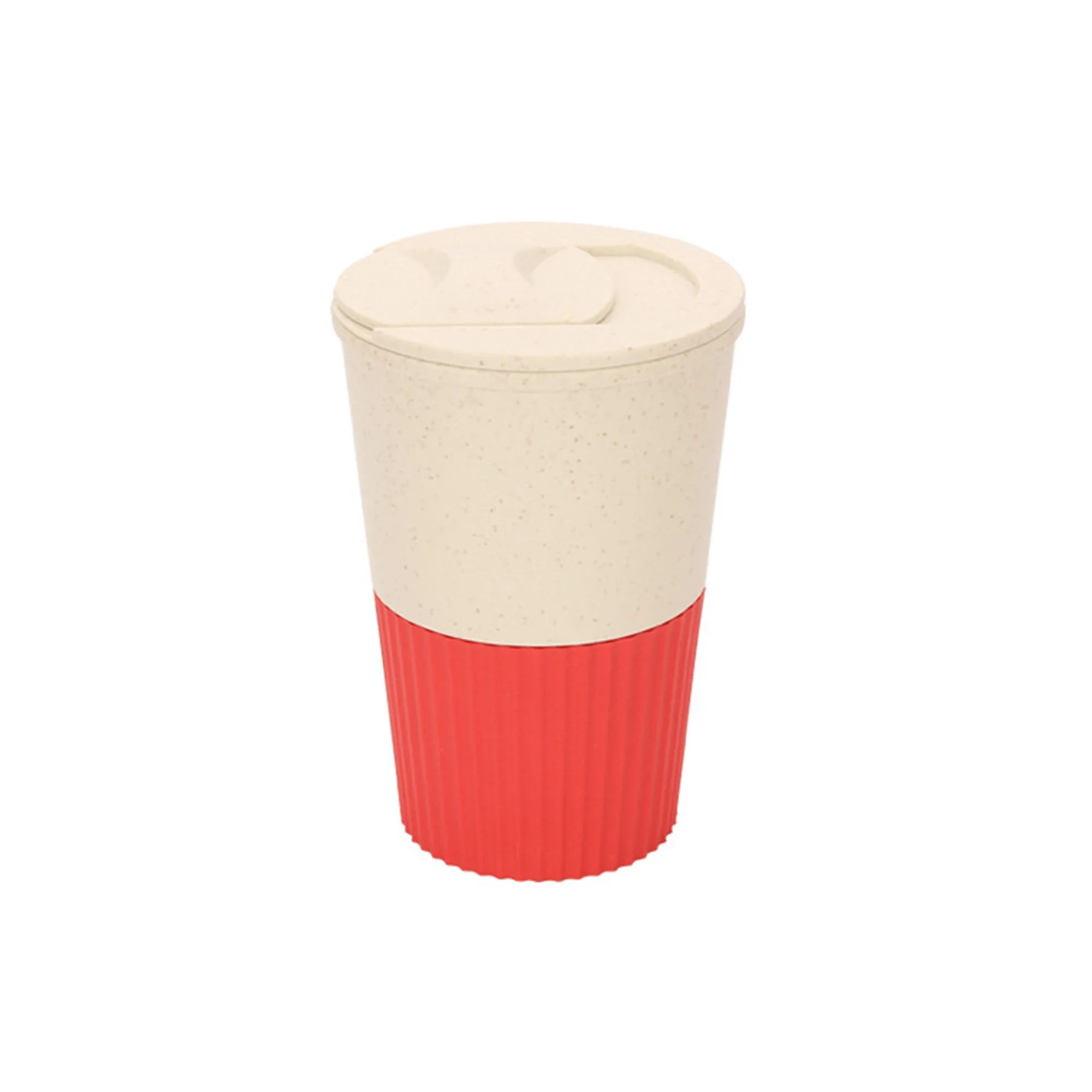 500ml Wheat Straw Coffee Water Milk Tea Cup MOQ10pcs, custom stadium cup with logo imprint 3