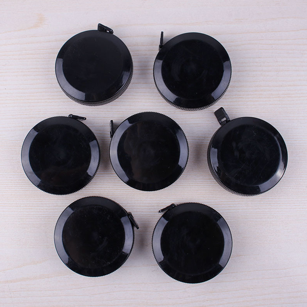 Automatic retractable 1.5m 60 inch black tape measure 3