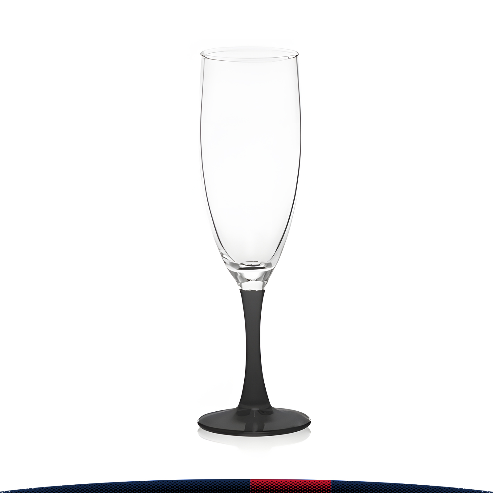 5.75 oz. Glass Champagne Flutes 5