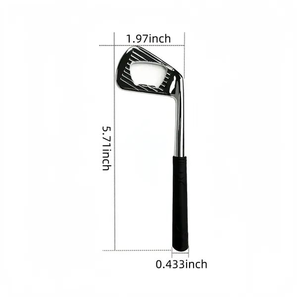 Club Shaped Beer Bottle Opener with Golf Theme 4