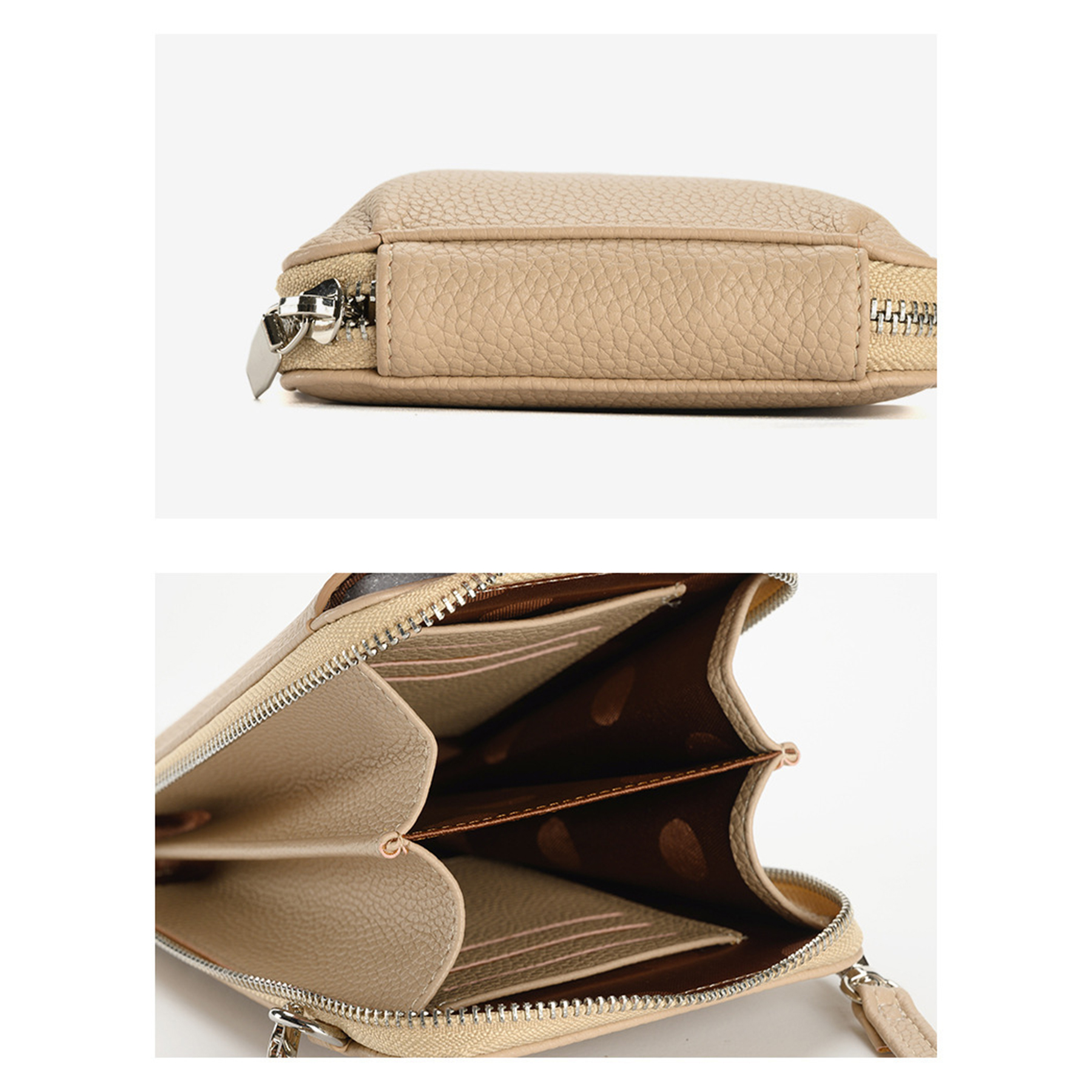 Pu Small Mobile Phone Crossbody Bag with Card Slots 5