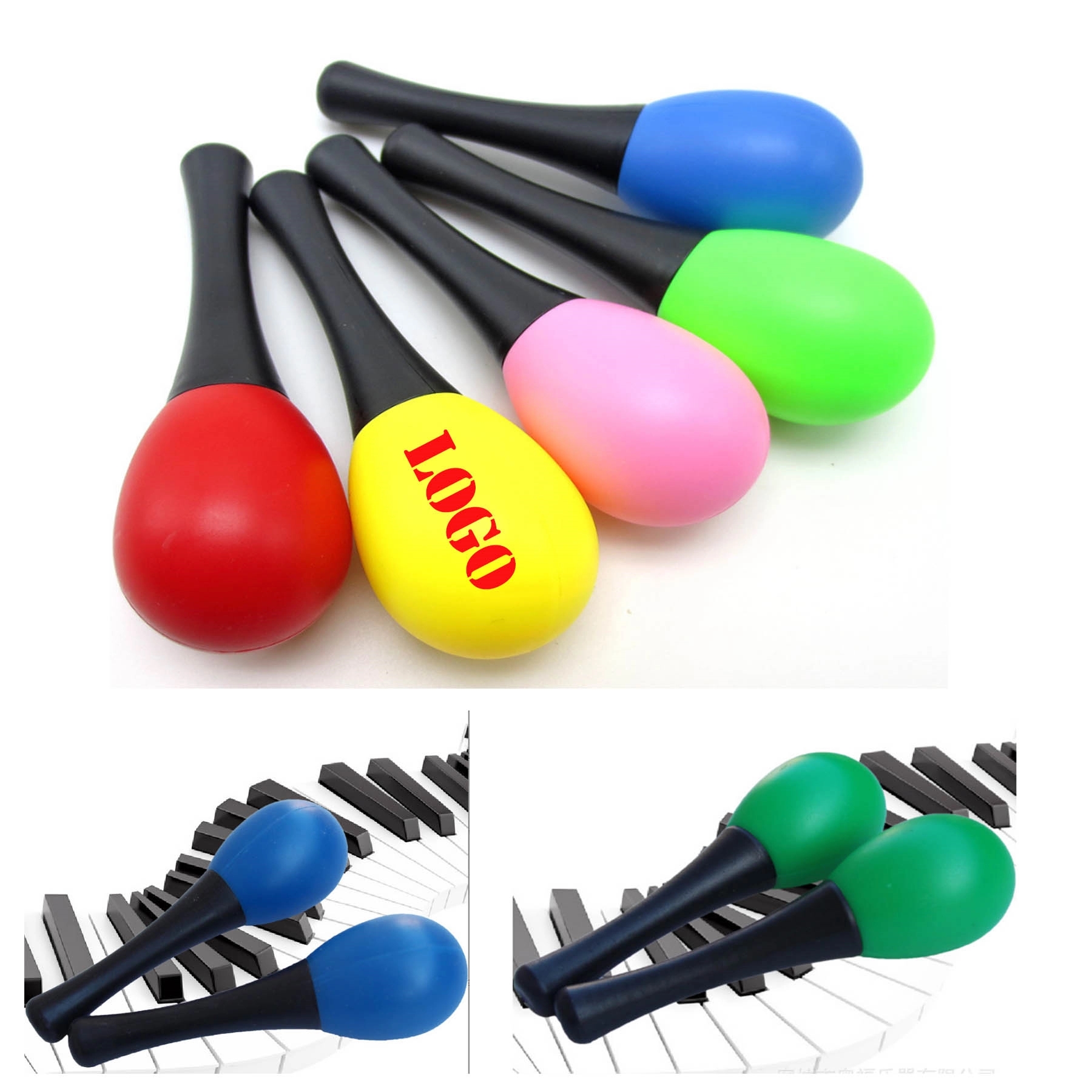 Plastic Toy Sand Hammer 2