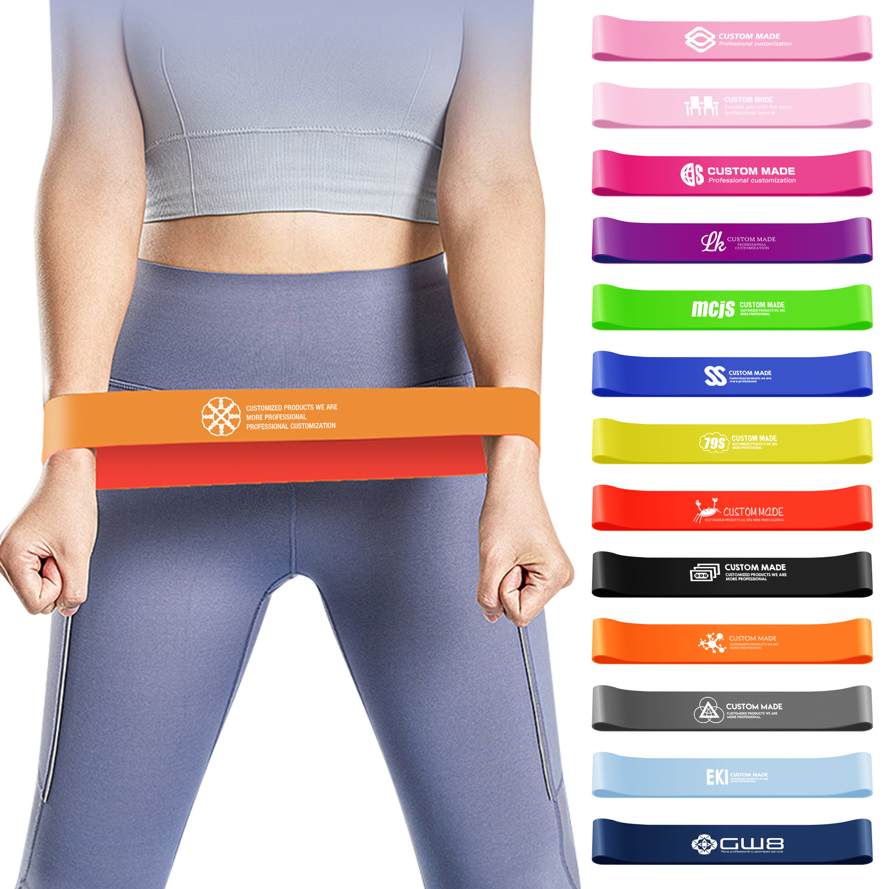 Fitness Resistance Band Set 12