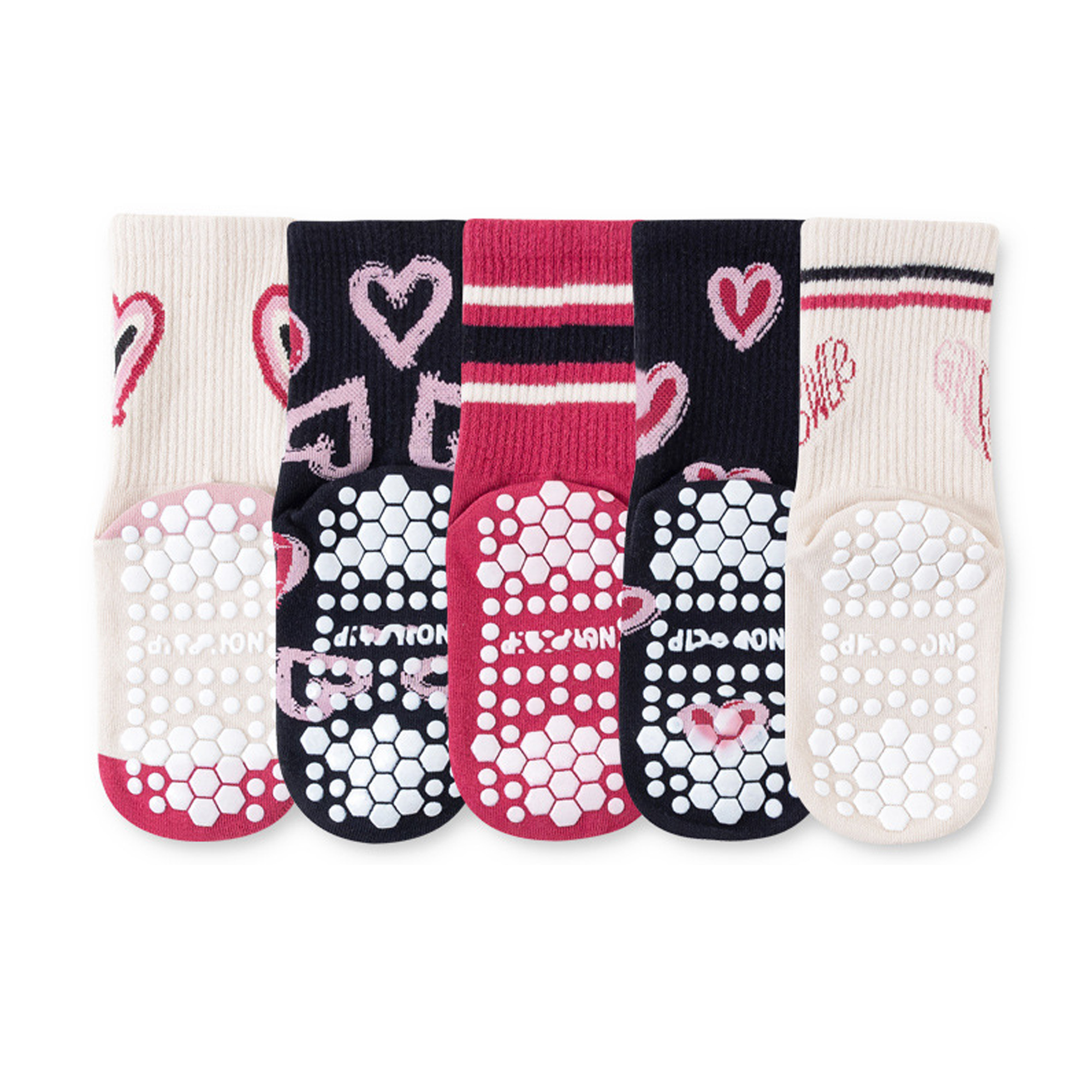 Winter Non-Slip Mid-Calf Kids Socks 3