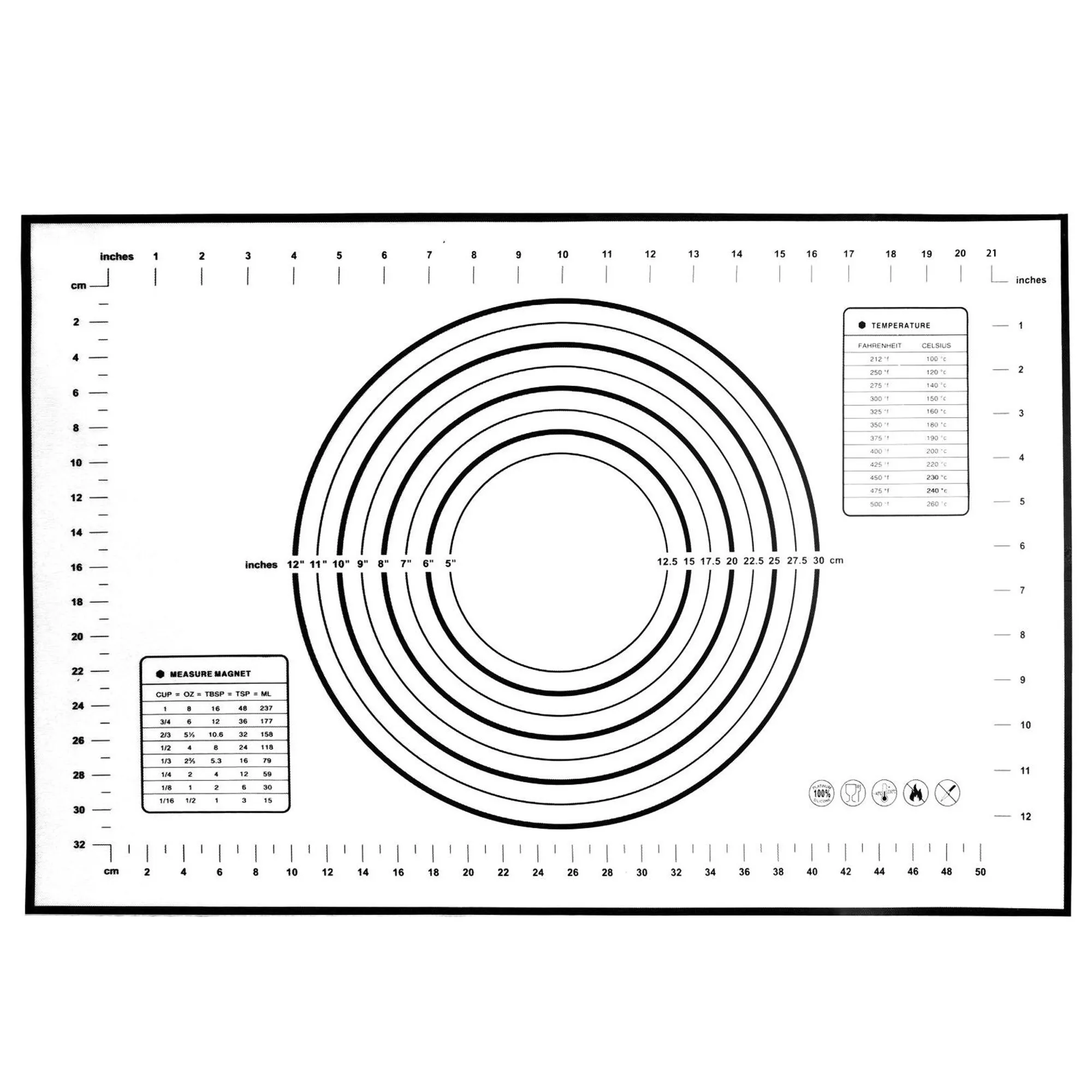 Custom Premium Baking Mat for Perfectly Baked Goods 2