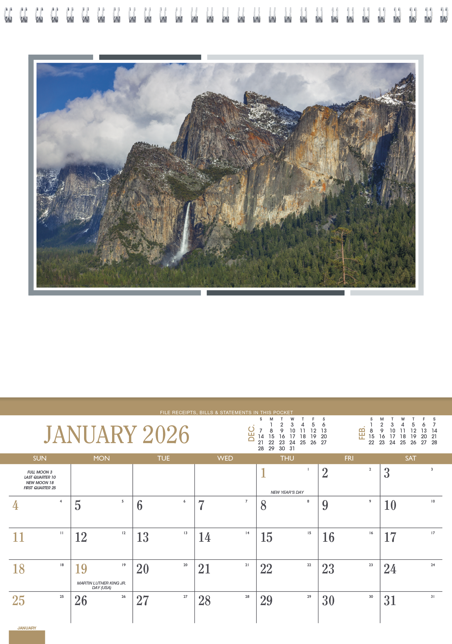 Triumph® Calendars Recipe Pocket Calendar 26