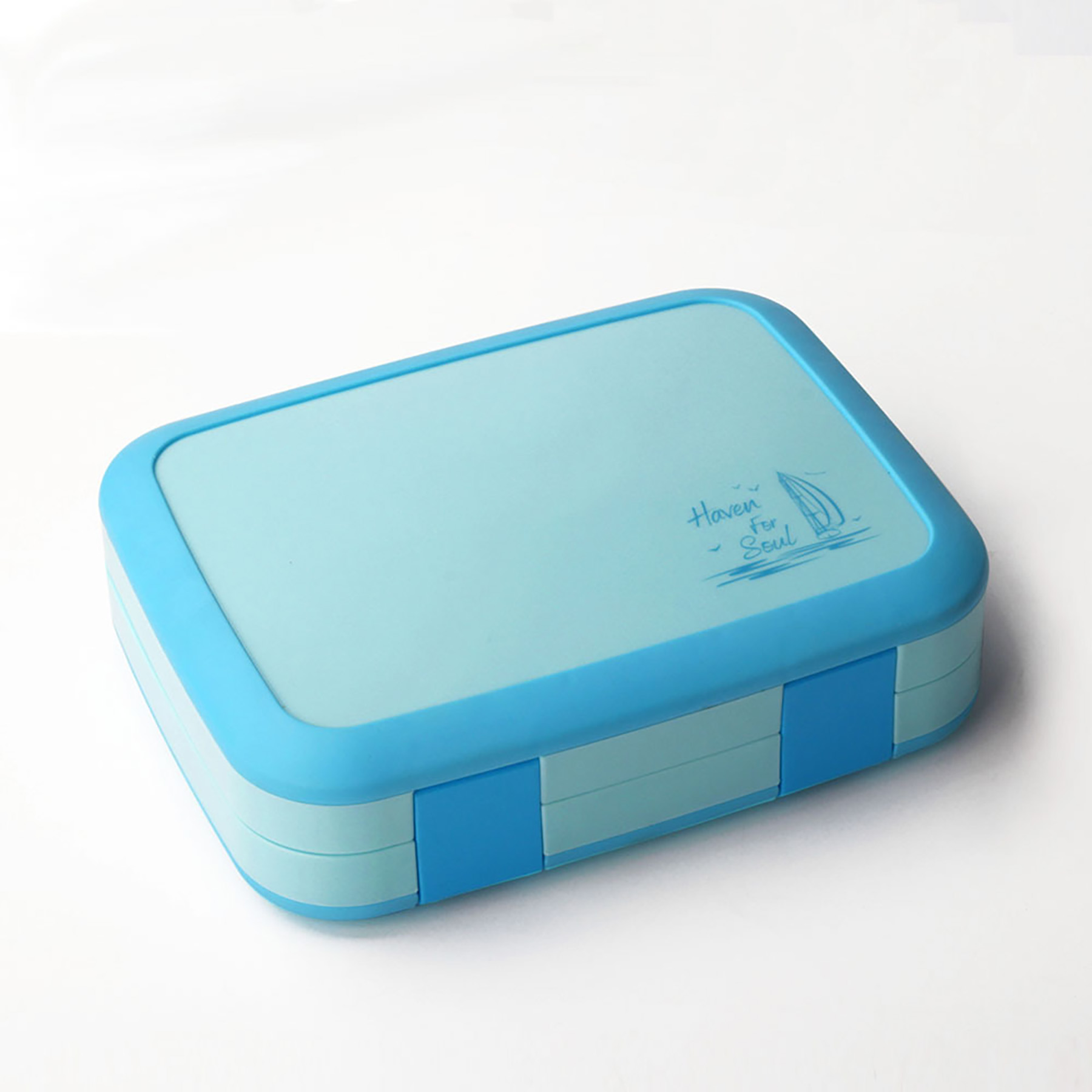 Lunch Box with 5 Compartments for Kids and Adults 3