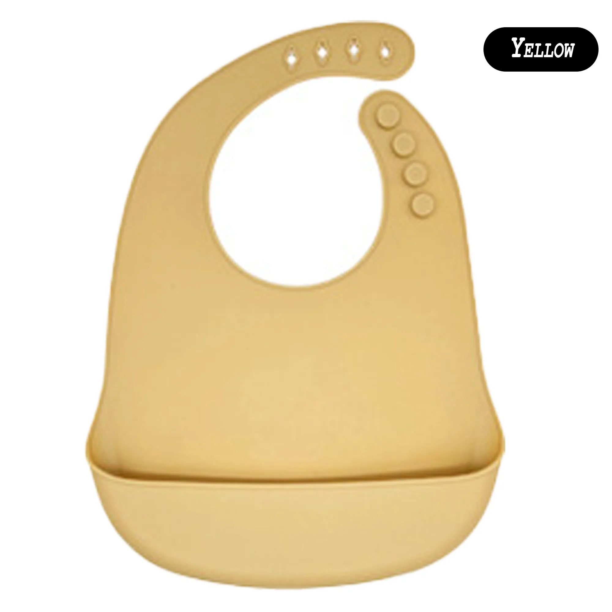 Silicone Waterproof Baby Feeding Bib 3