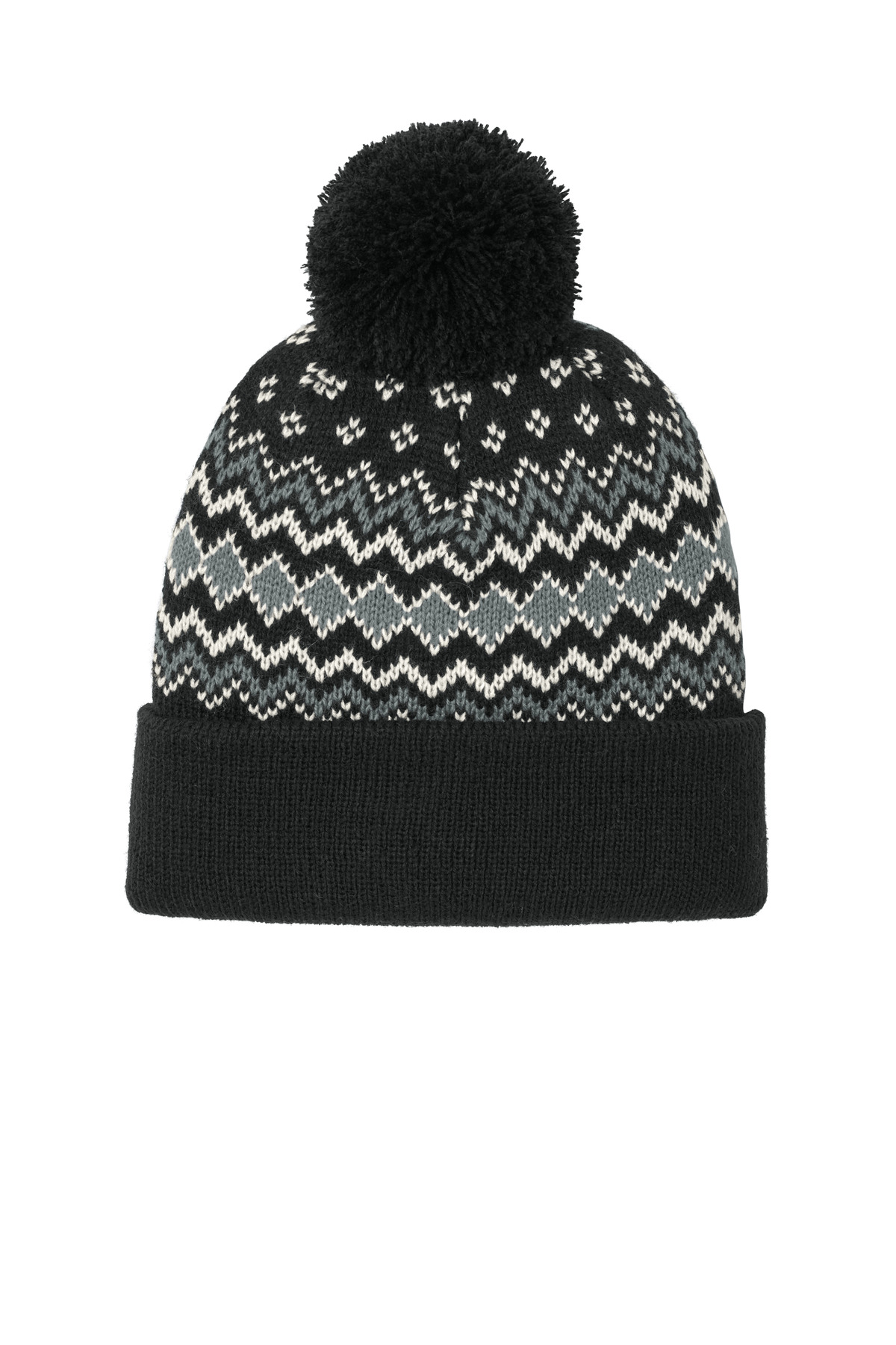 Port Authority Alpine Pom Beanie C991 18