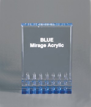 5" Blue Mirage Acrylic Award 2