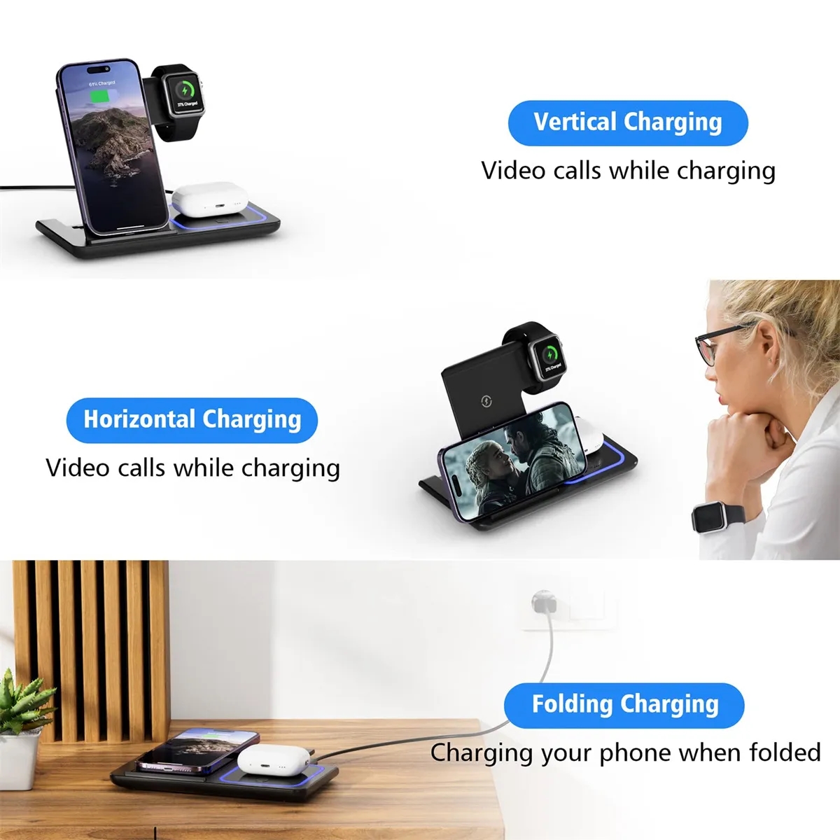 3 In 1 Fast Charging Station 9
