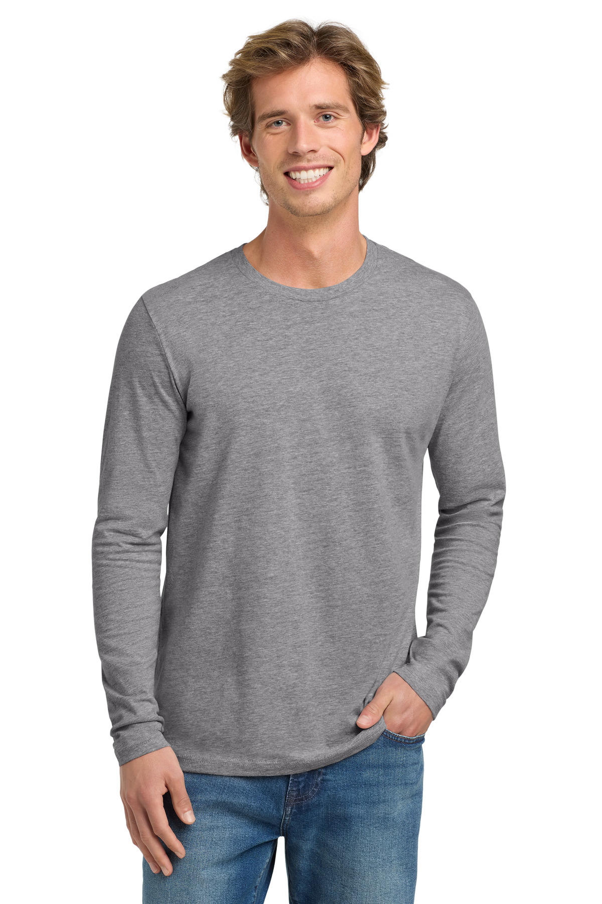 Next Level Apparel Cotton Long Sleeve Tee. NL3601 47