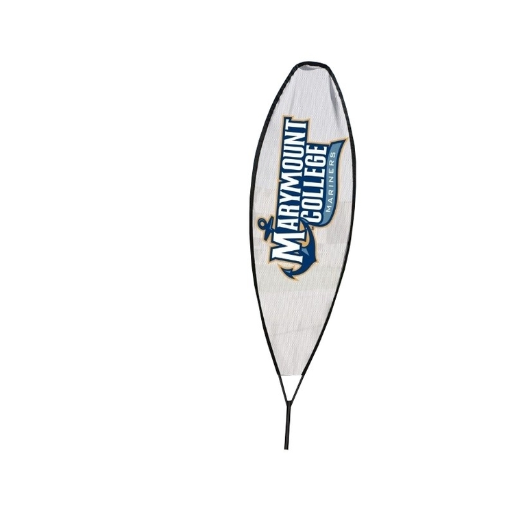 Bullet Flag™ - Printed Advertising Surfer Flag Banner, 12' 5
