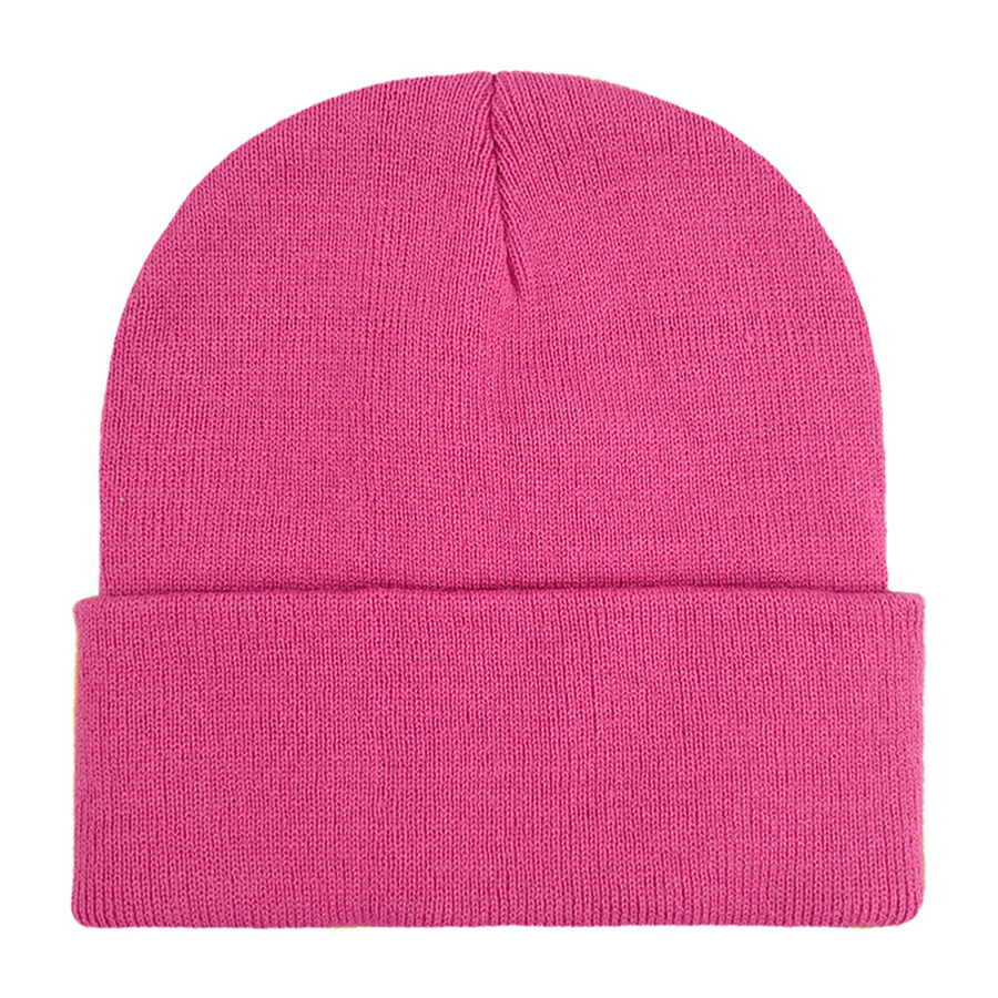 Classic Ribbed Cuffed Beanie with Custom Logo - 100% Acrylic 8