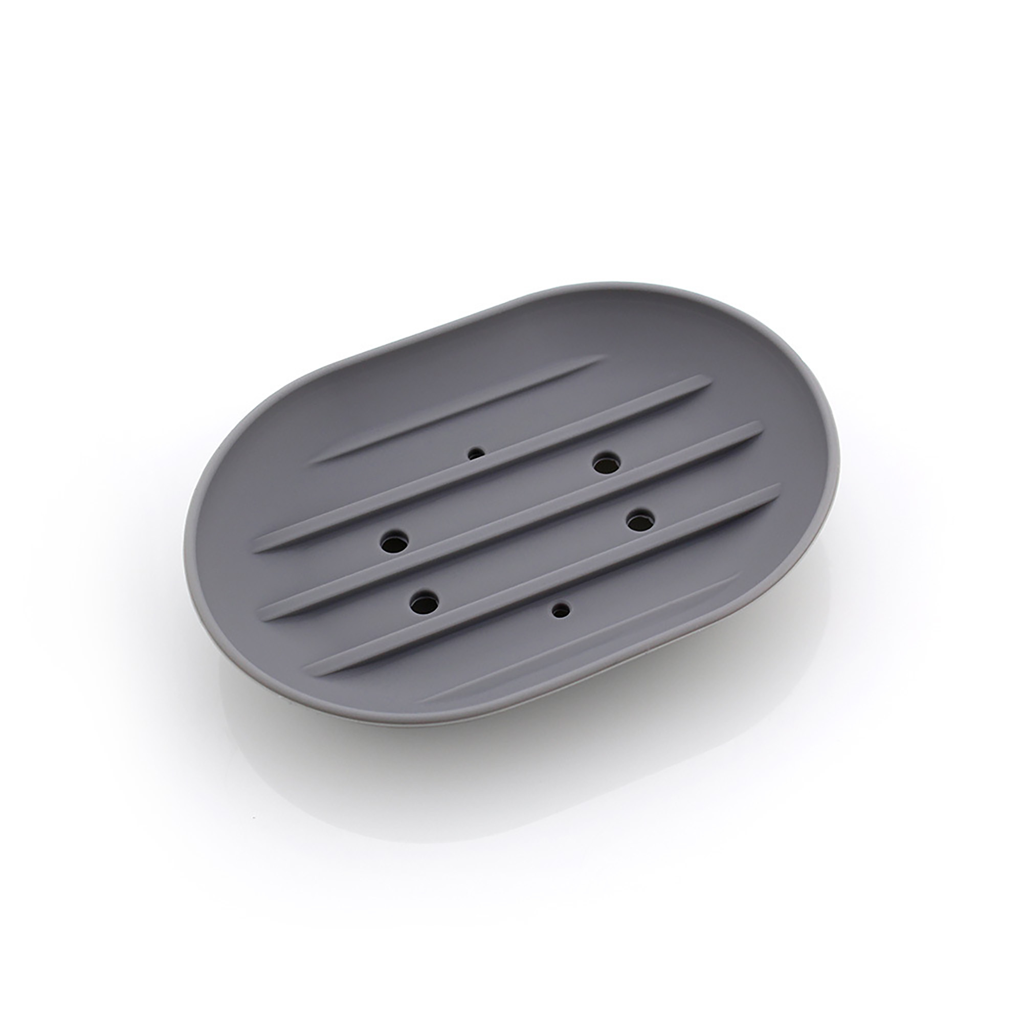 Ellipse Silicone Draining Soap Dish 8