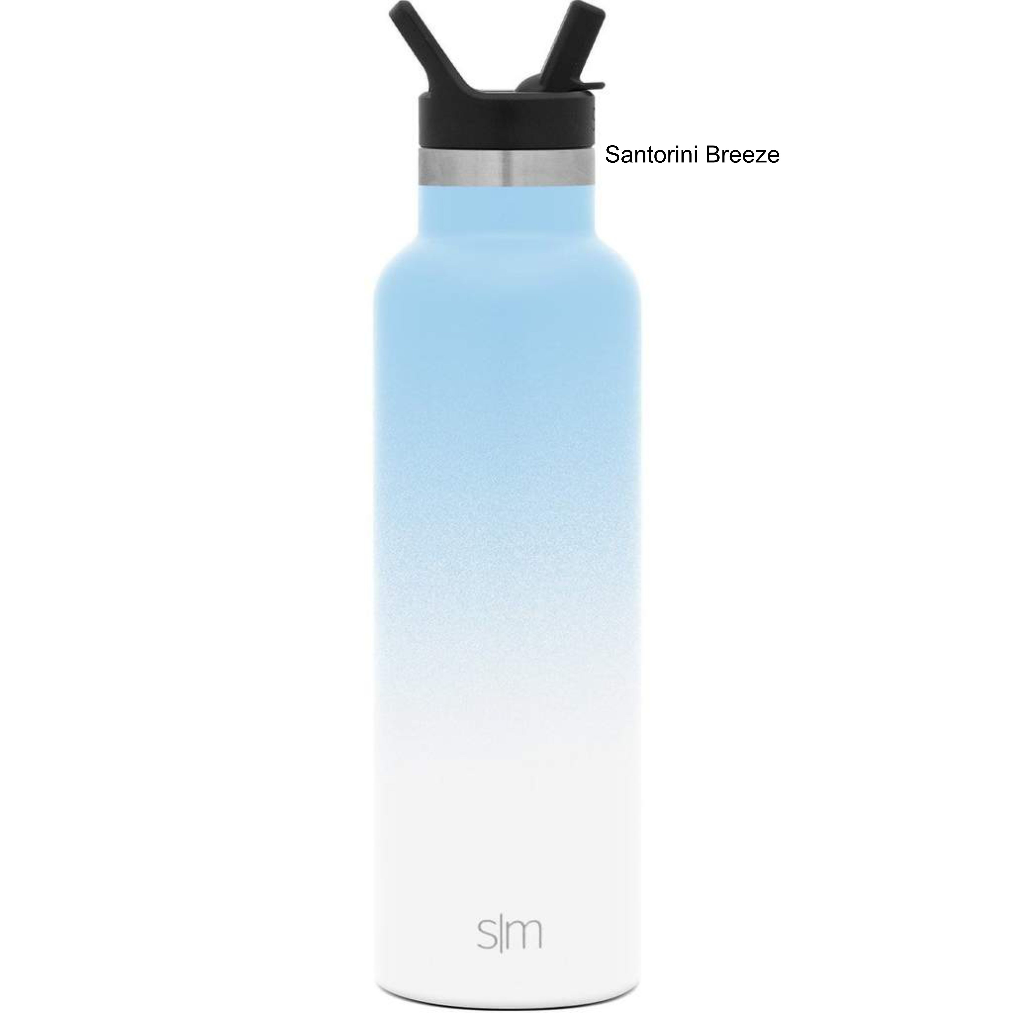 Simple Modern 20 oz Ascent Water Bottle with Straw Lid 8
