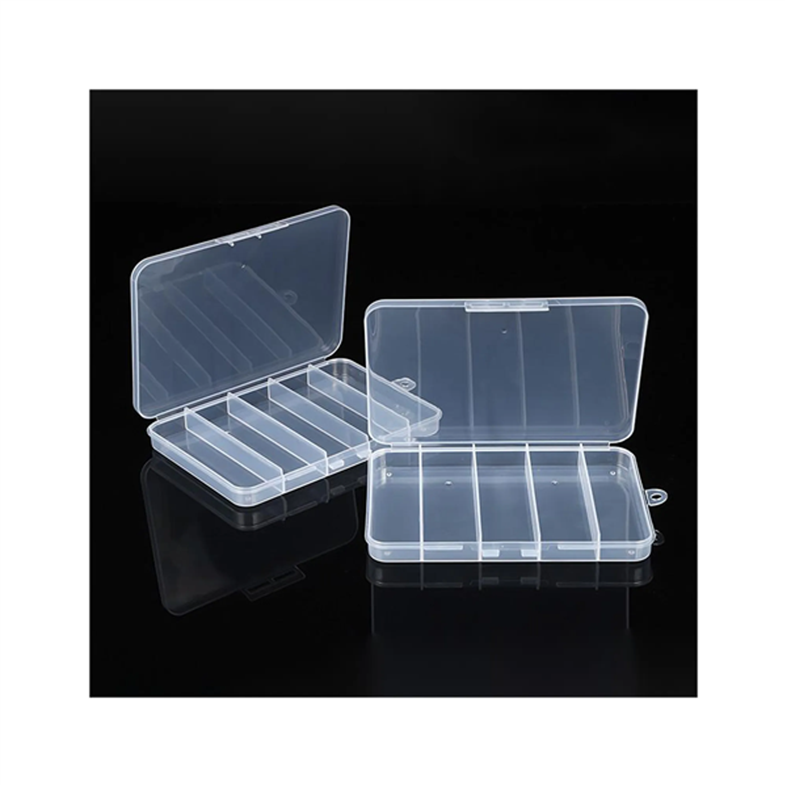 Clear Plastic Fishing Container 3