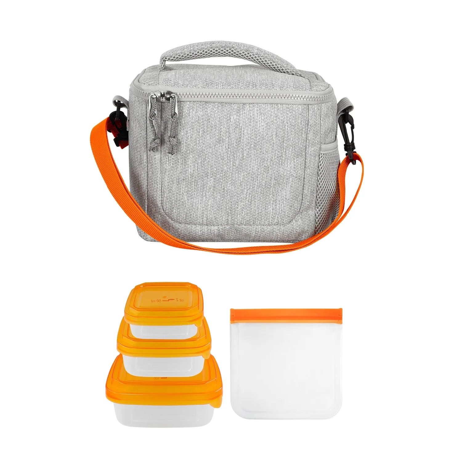 Adventure Cooler Portion Control & Sandwich Set 4