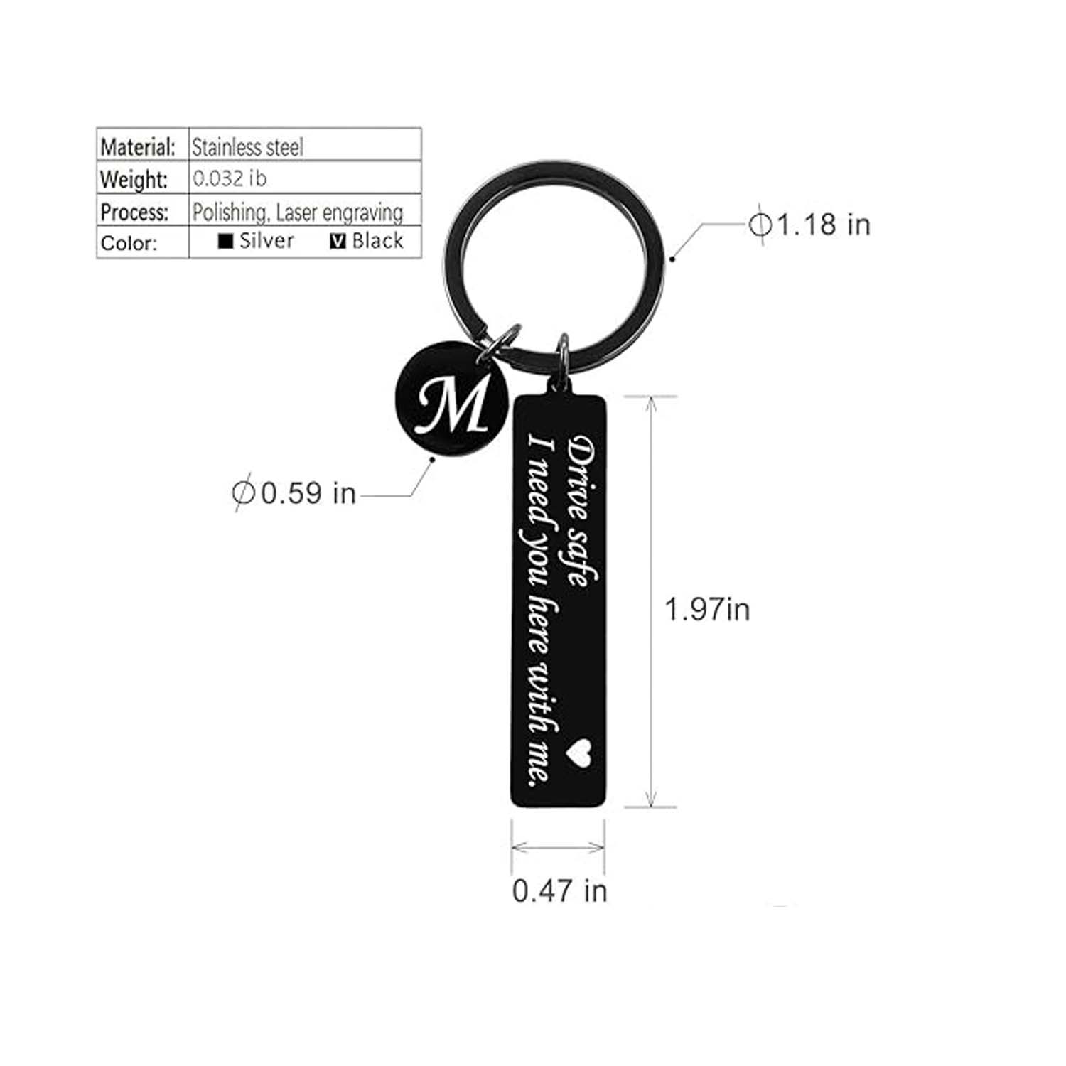 Customised Stainless Steel Keychain Gift 3