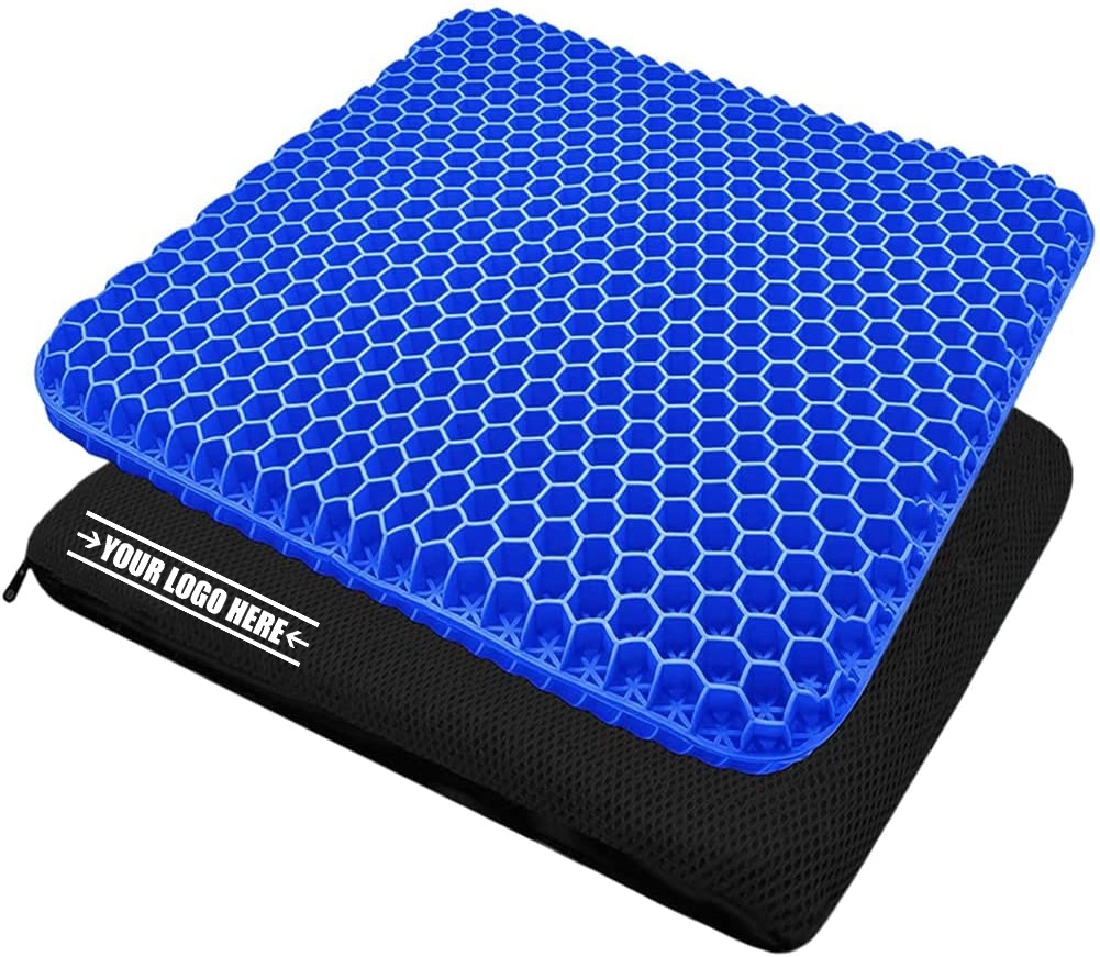 Egg Gel Seat Cushion With Non-Slip Cover 2