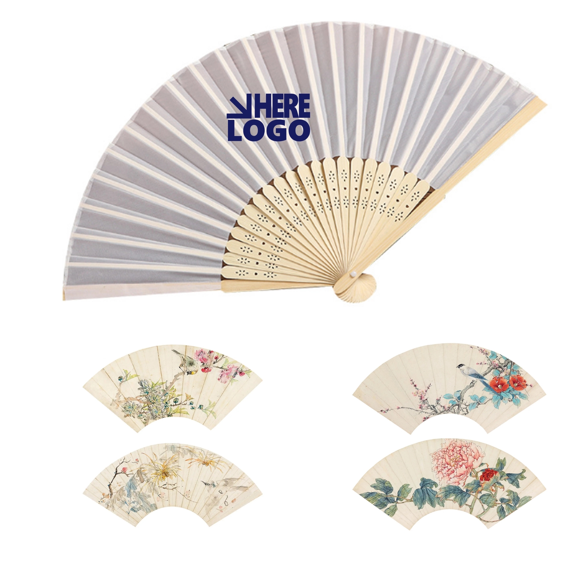Bamboo Folding Fan