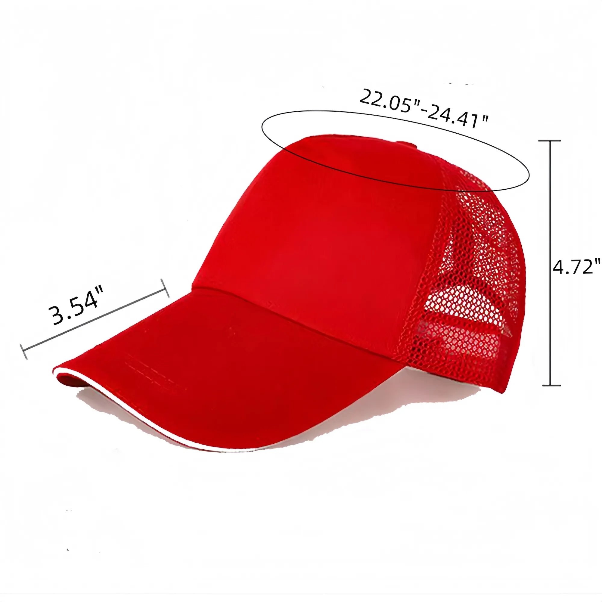Stitching Mesh Back Baseball Cap Trucker Hat Free Shipping 4