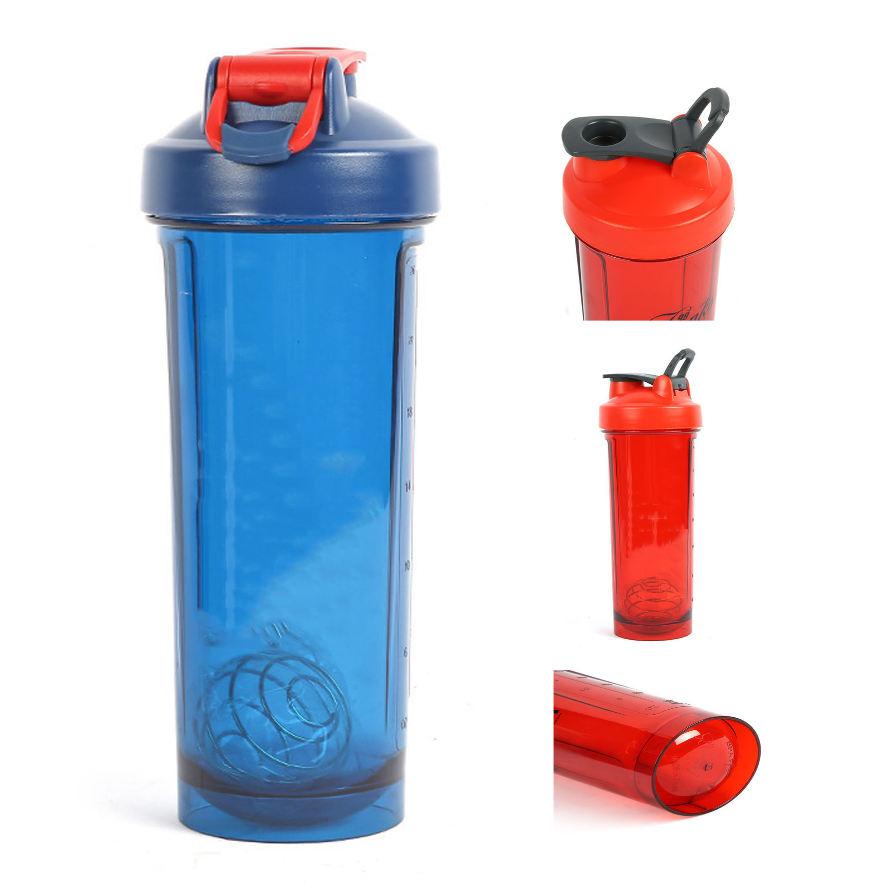 Blender Bottle With 304 Stainless Steel Ball 1