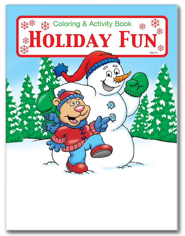 COLORING SET - Holiday Fun Coloring Book Fun Pack 5