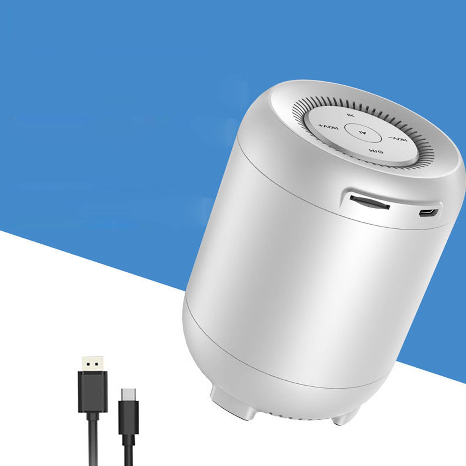 AI Intelligent Artificial Voice Control Bluetooth Speaker 5