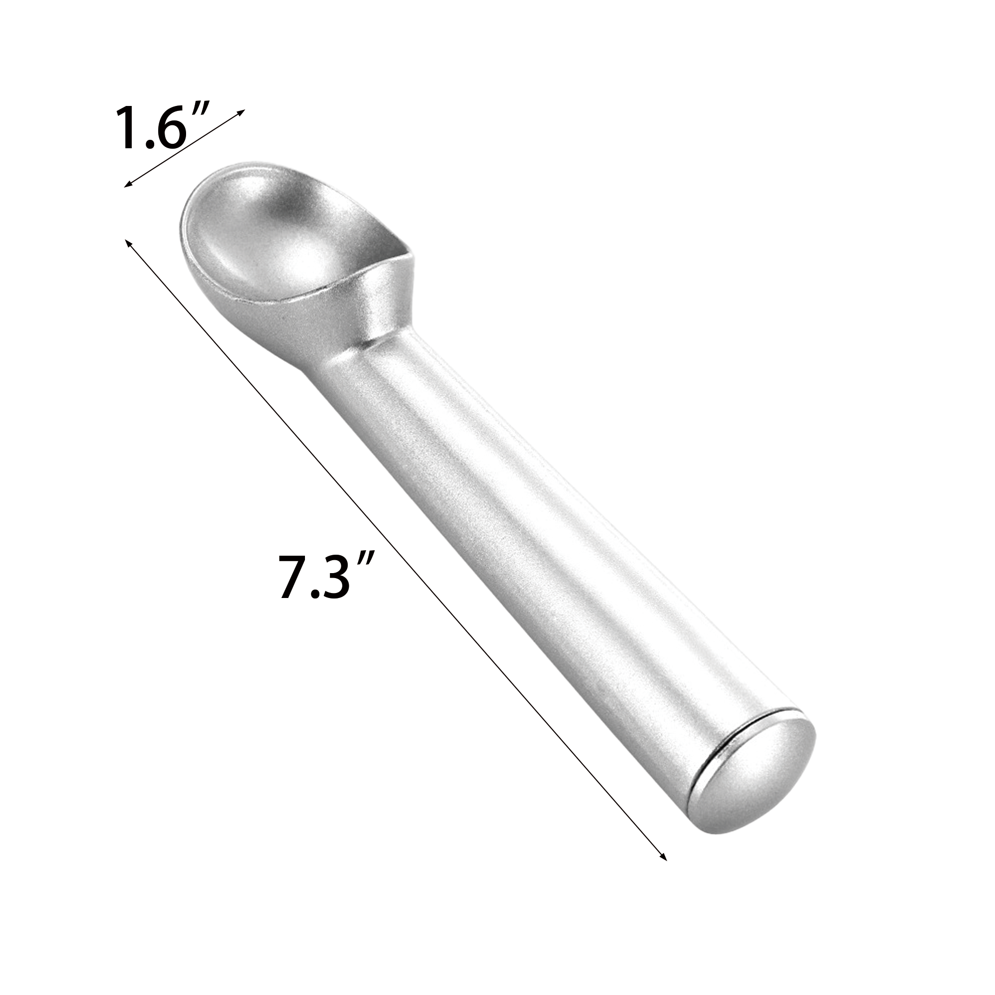 1.5 Oz Nonstick Anti Freeze Ice Cream Scoop 2