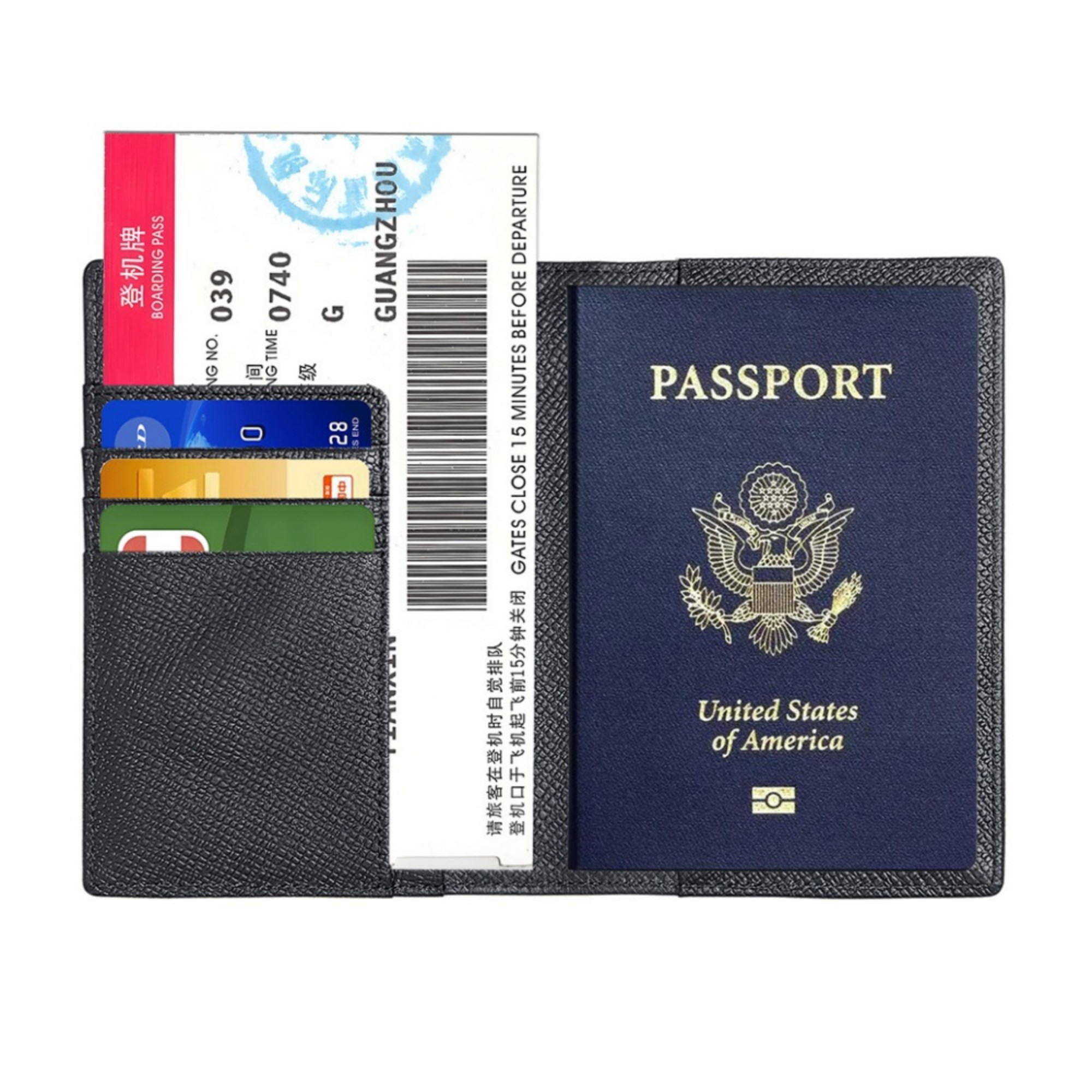 Premium Genuine Leather Travel Document Holder 5