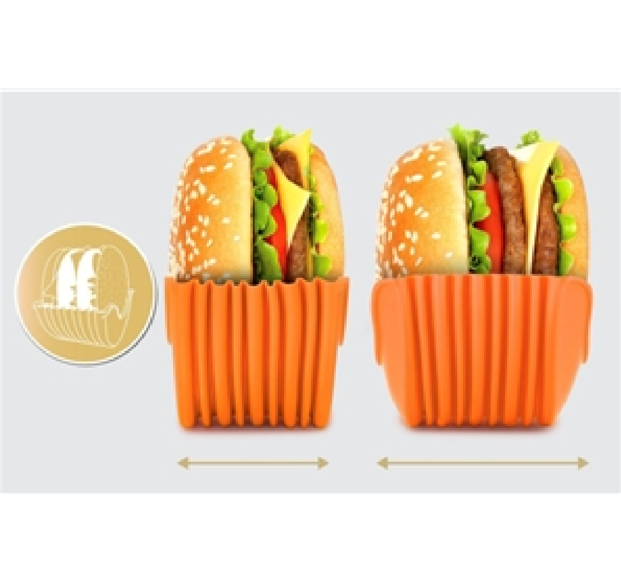 Silicone Hamburger Holder Burger Buddy 2