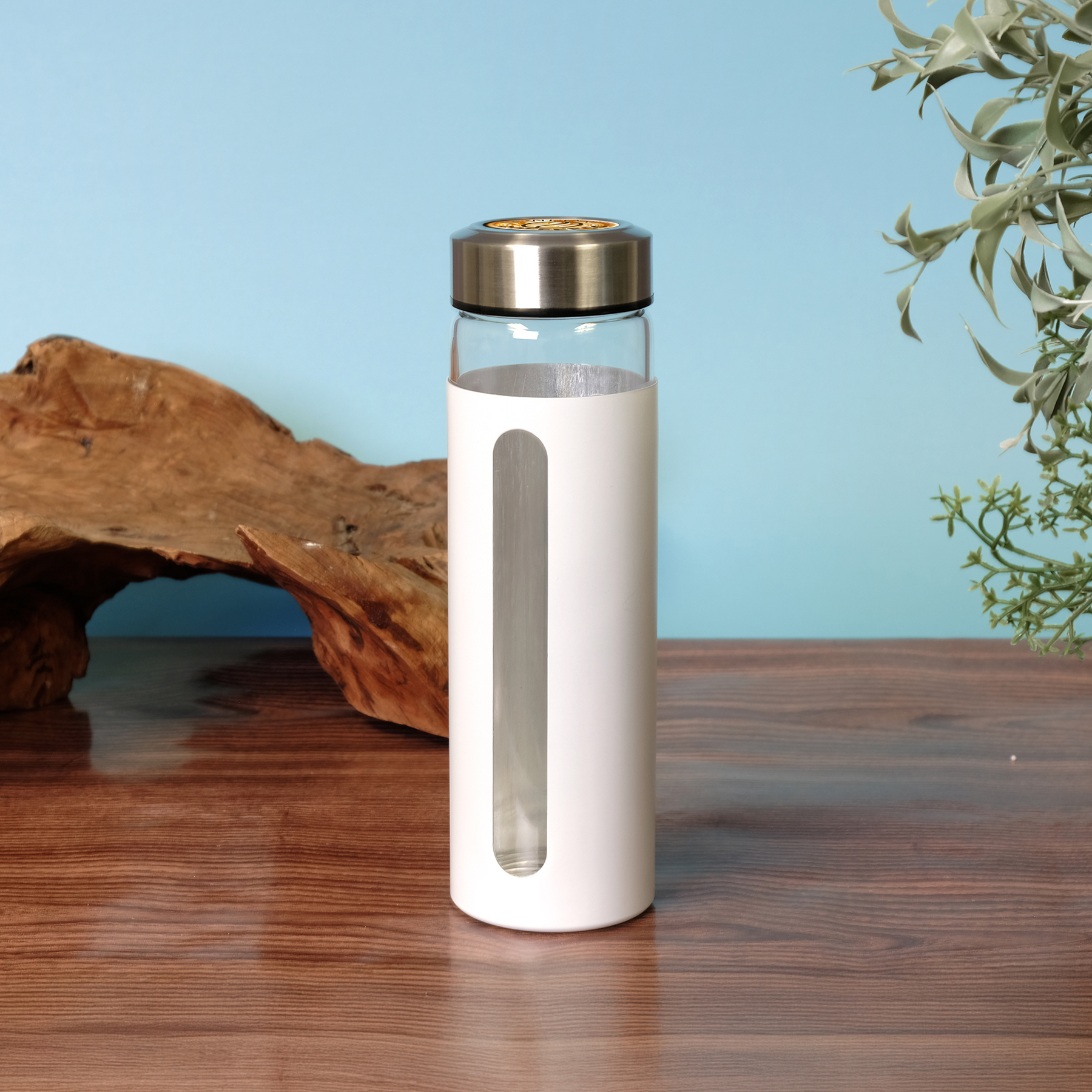 Rideau 600 Ml. (20 Fl.Oz.) Glass Bottle With Aluminum Sleeve 3