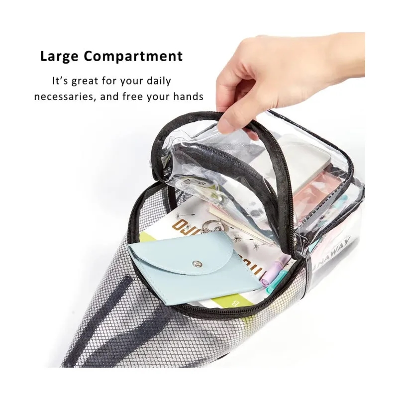Stadium Approved Clear Sling Bag 2