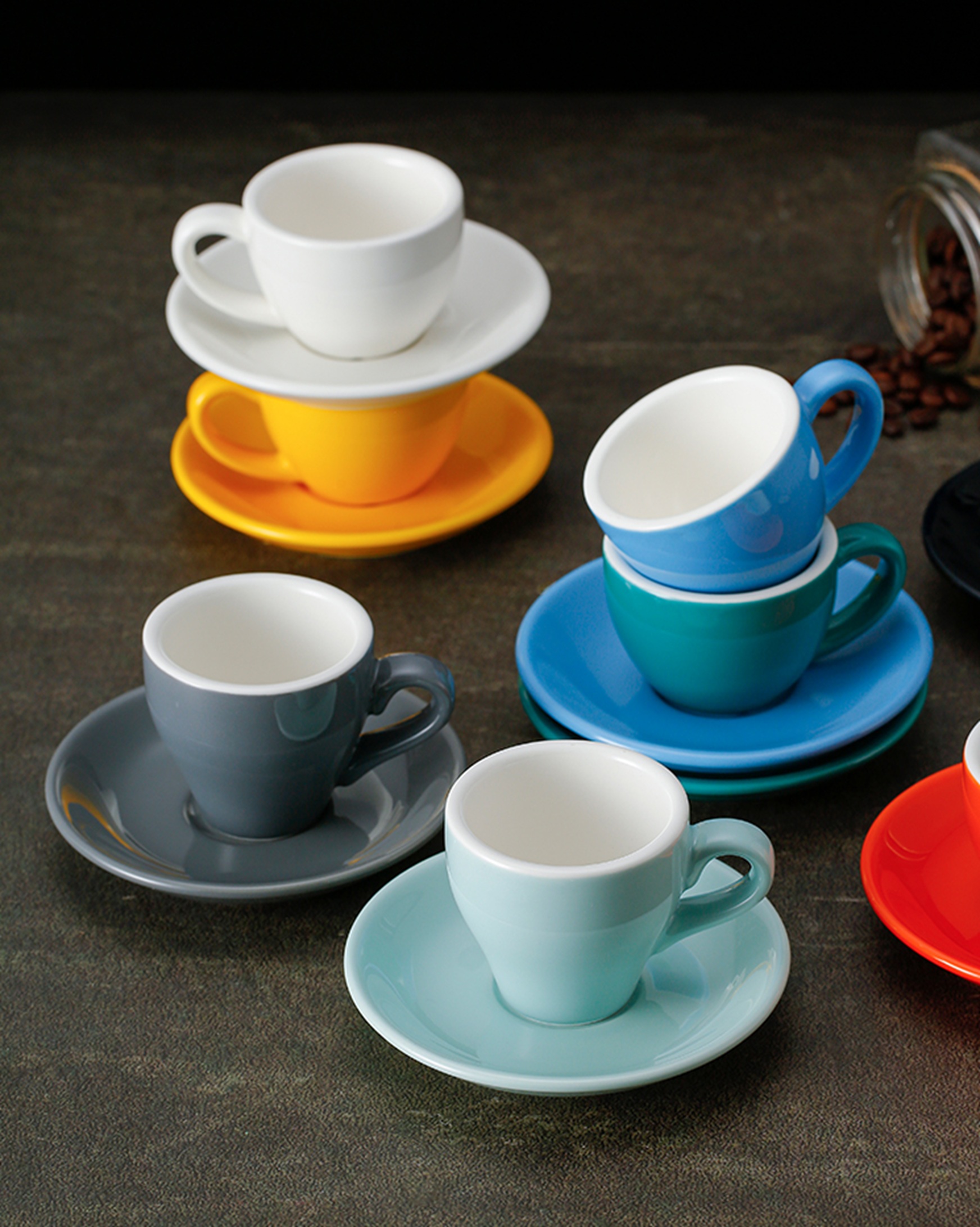 Ceramic 3 OZ Espresso Cups 5