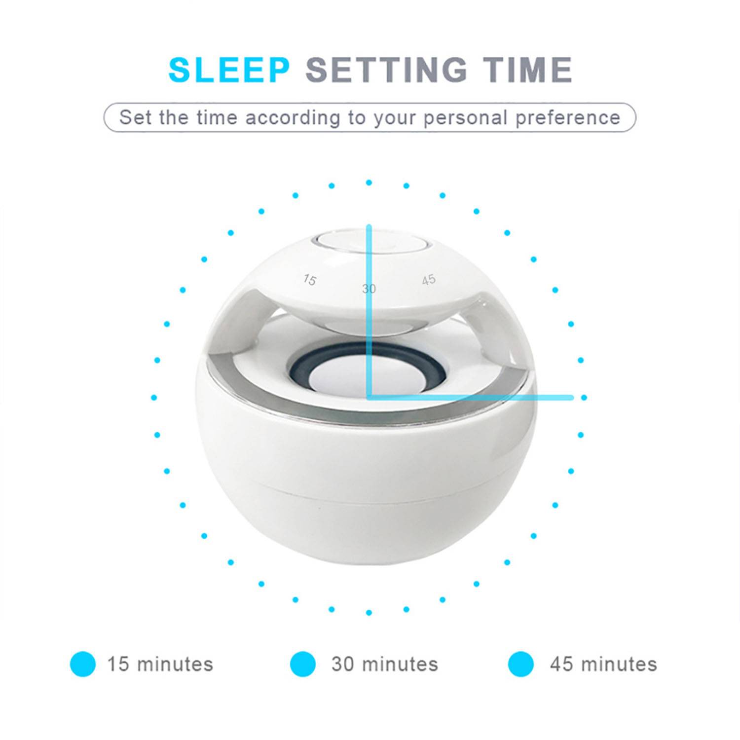 Rechargeable Sleep Sound Machine w/ Light 9