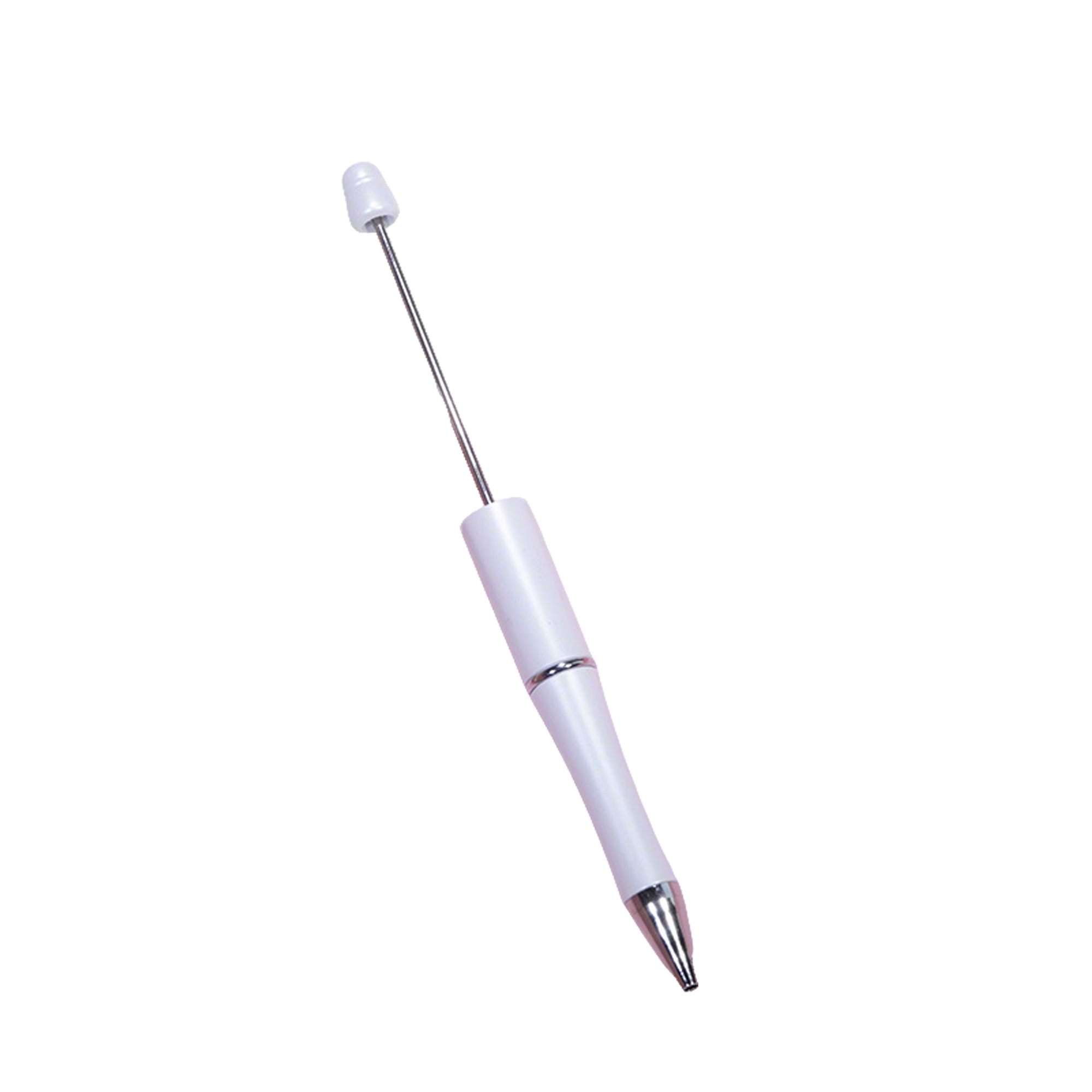 Plastic Metal Creative Ballpoint Pen For Do It Yourself Bead Attachment 30