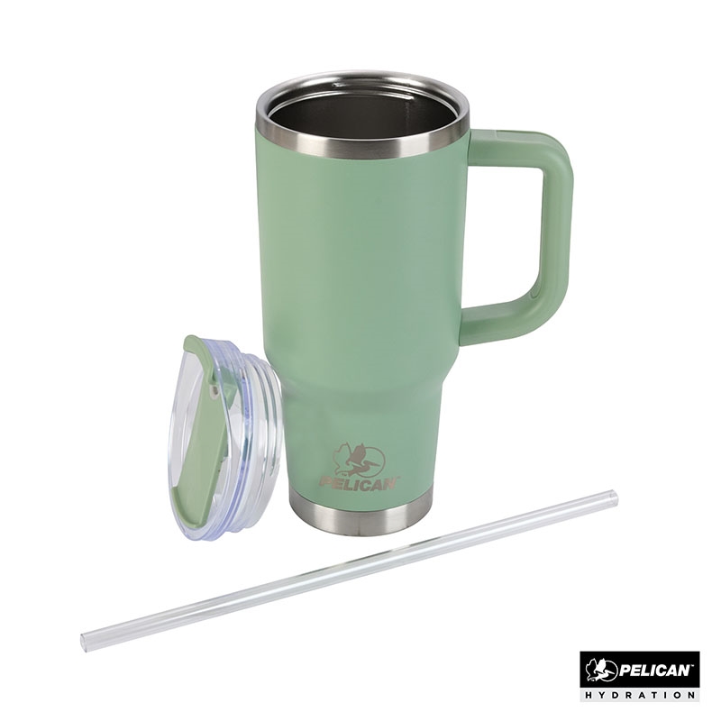 Pelican Porter™ 30 oz. Recycled Double Wall Stainless Steel Travel Tumbler 13