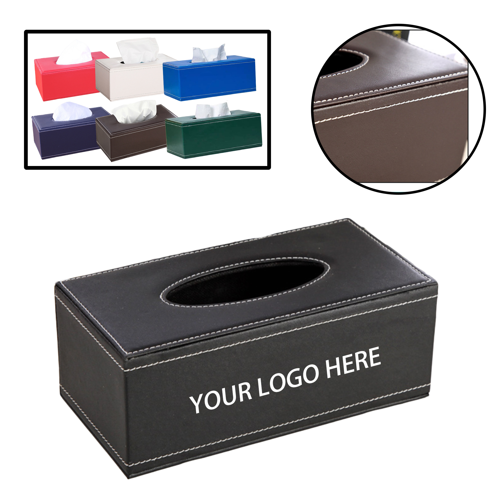MOQ:1pc Magnetic Closure Tissue Box 2