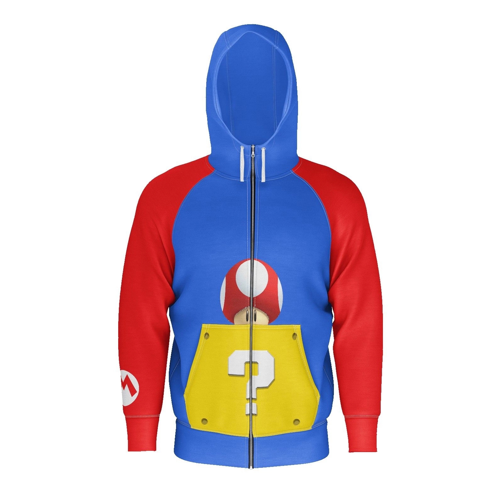 Men's Rreglan Standard Scuba-Neck Zip Hoodie 1