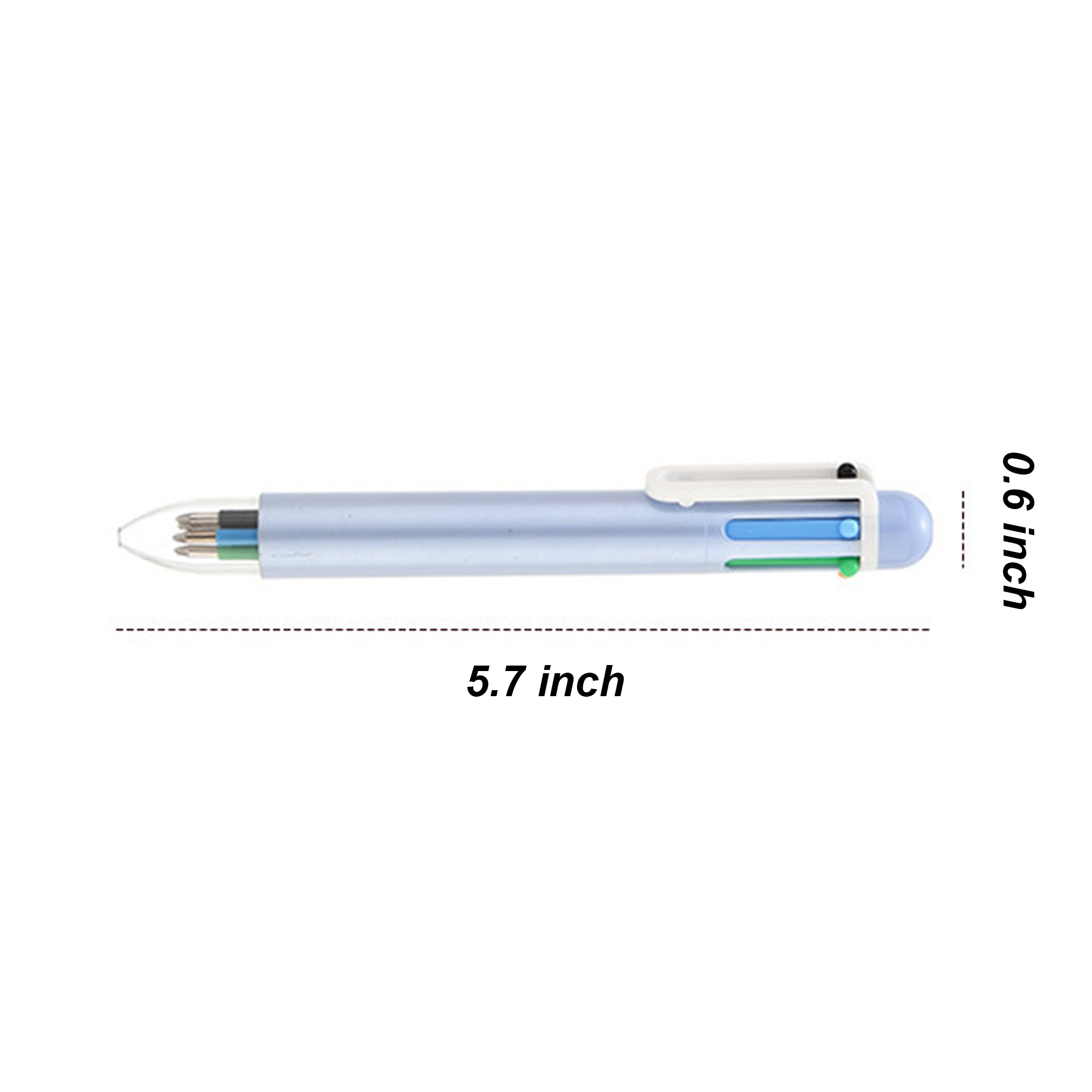 Customizable 6-Color Ballpoint Pen With Customizable Logo 1