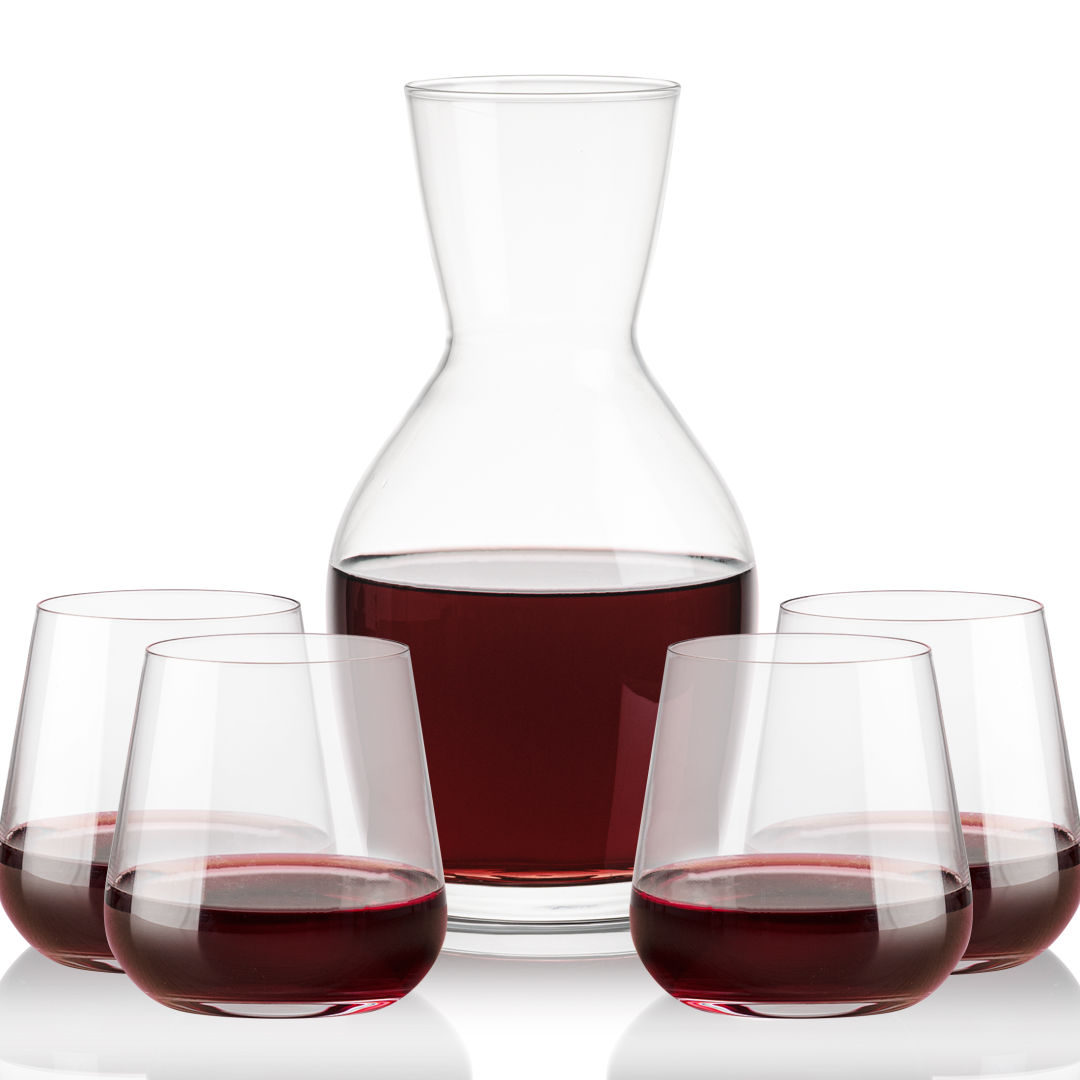 Westwood Carafe & Howden Stemless 2