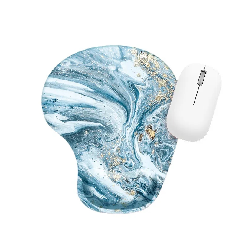 Office Mouse Pad with Gel Wrist Rest 2