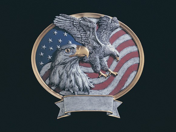 8" Eagle USA Legend Plate 2
